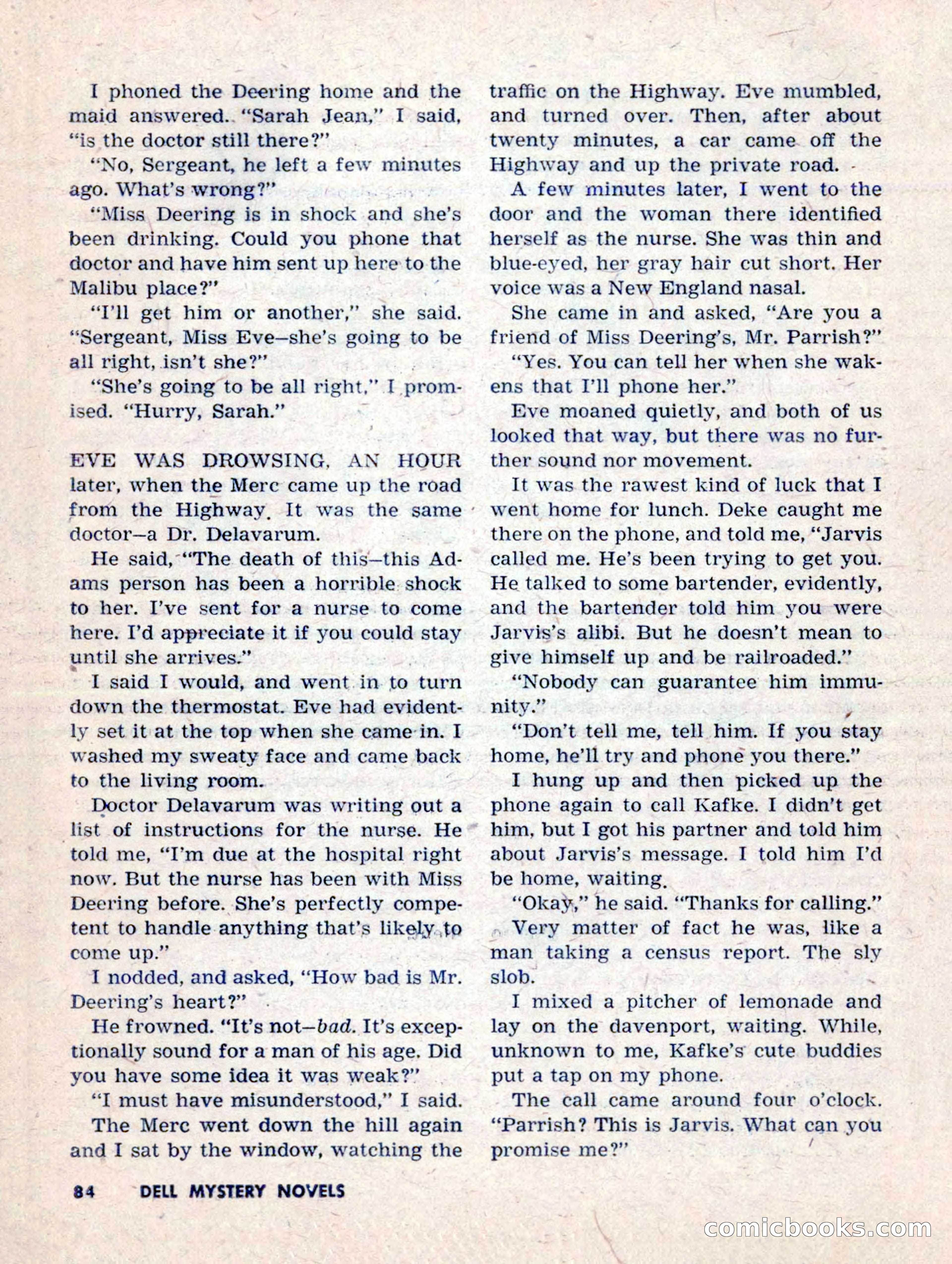 Dell Mystery Novels No. 1 — page 86 of 132