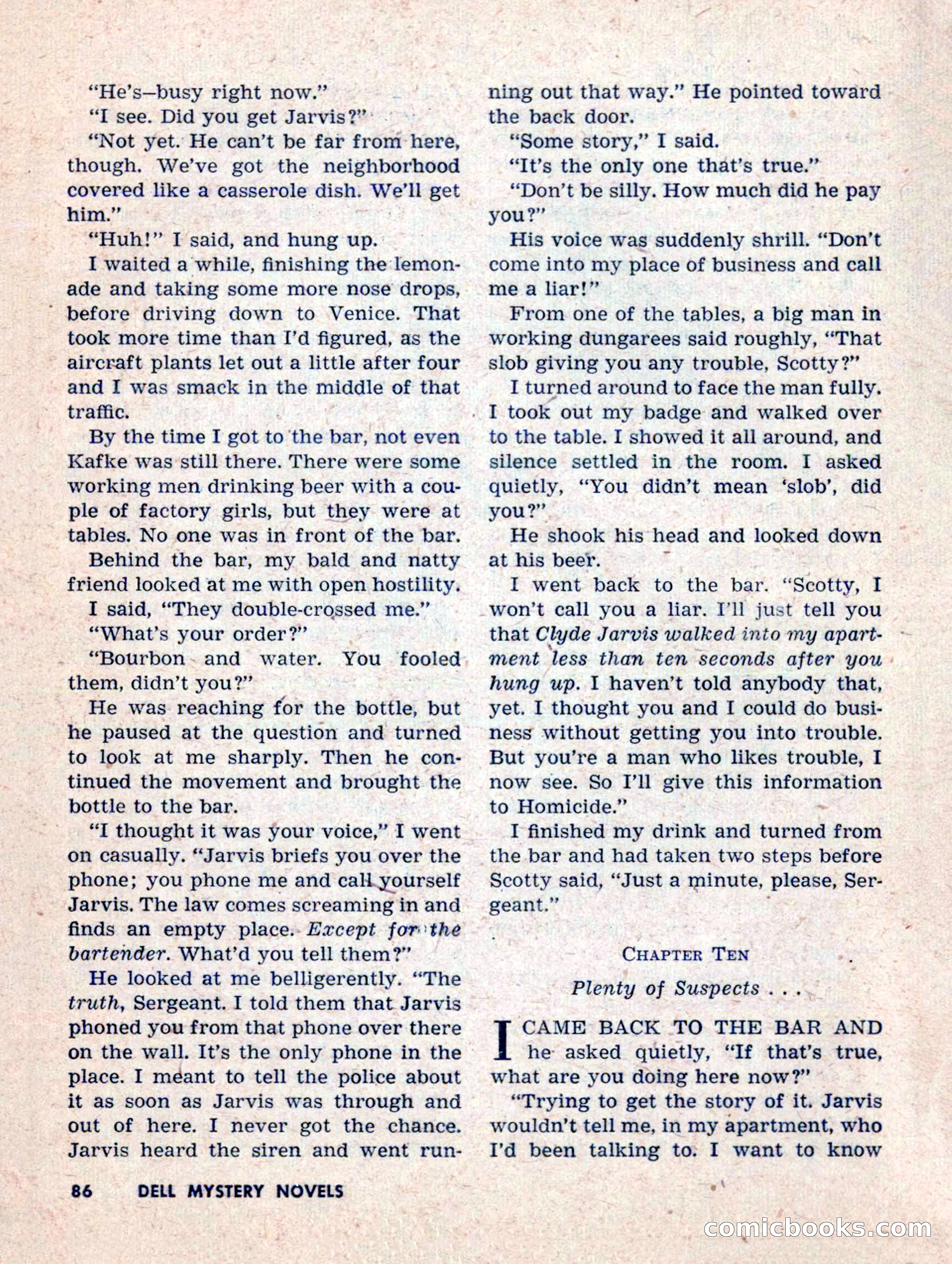 Dell Mystery Novels No. 1 — page 88 of 132