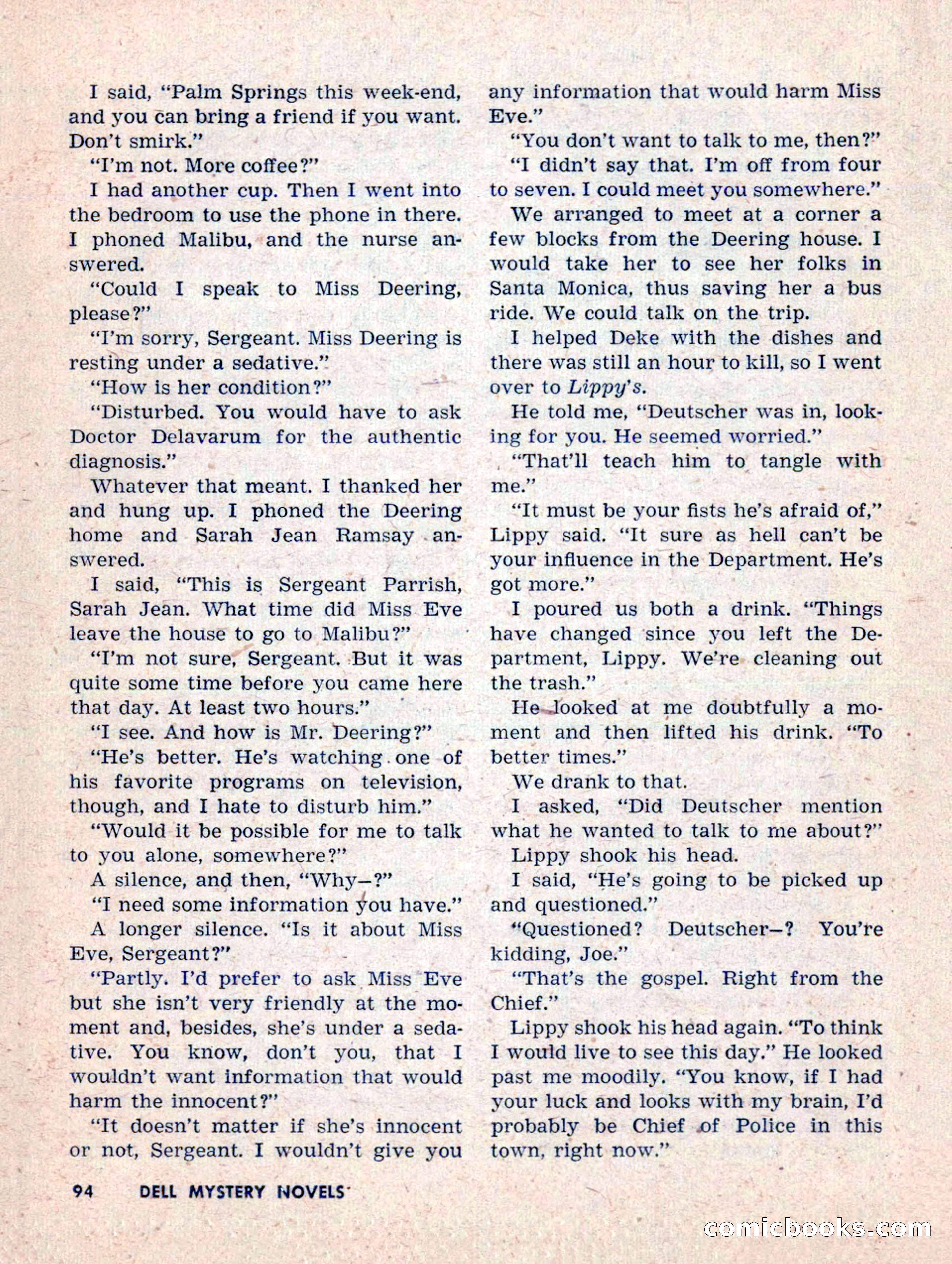 Dell Mystery Novels No. 1 — page 96 of 132