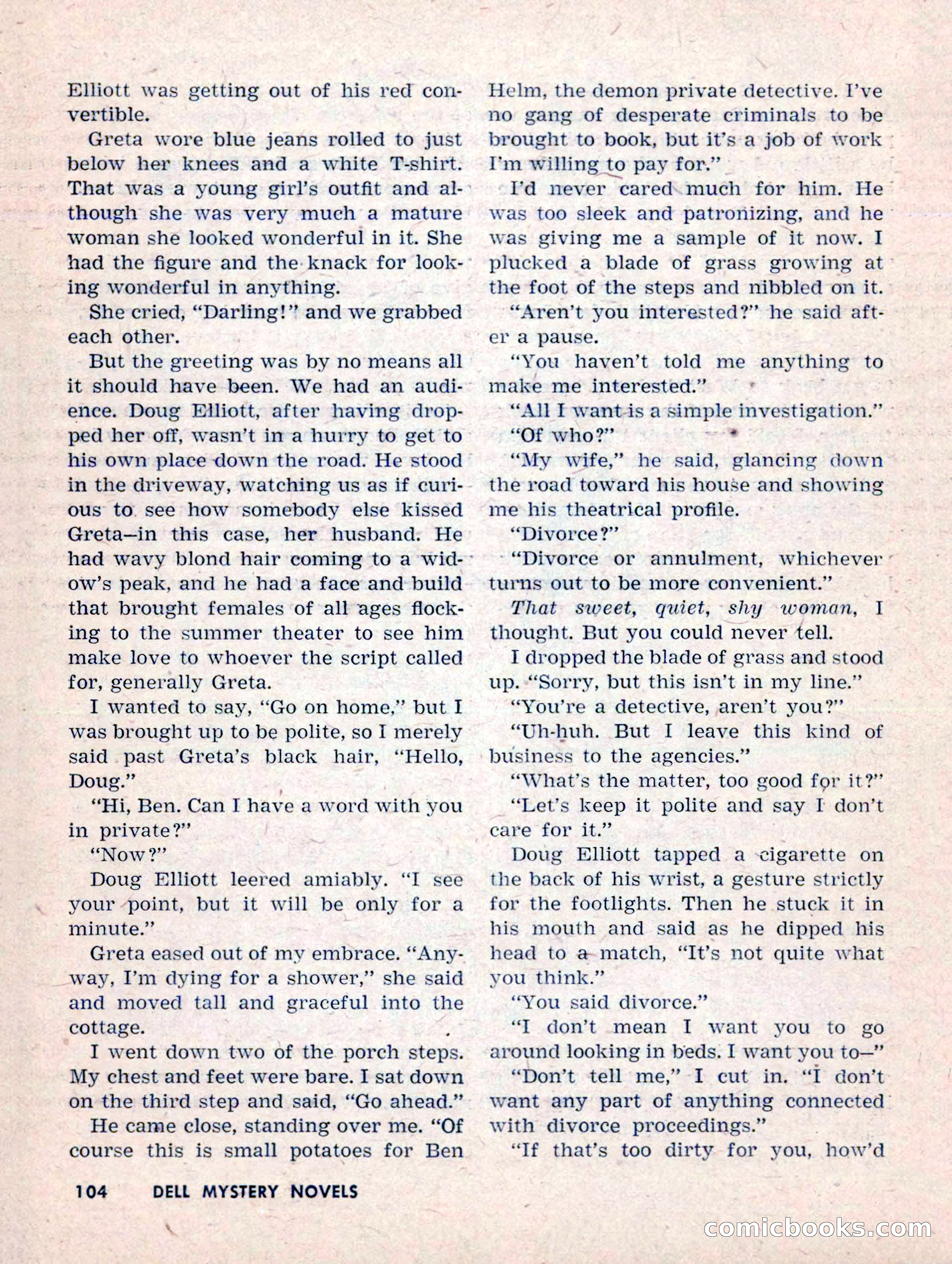 Dell Mystery Novels No. 1 — page 106 of 132