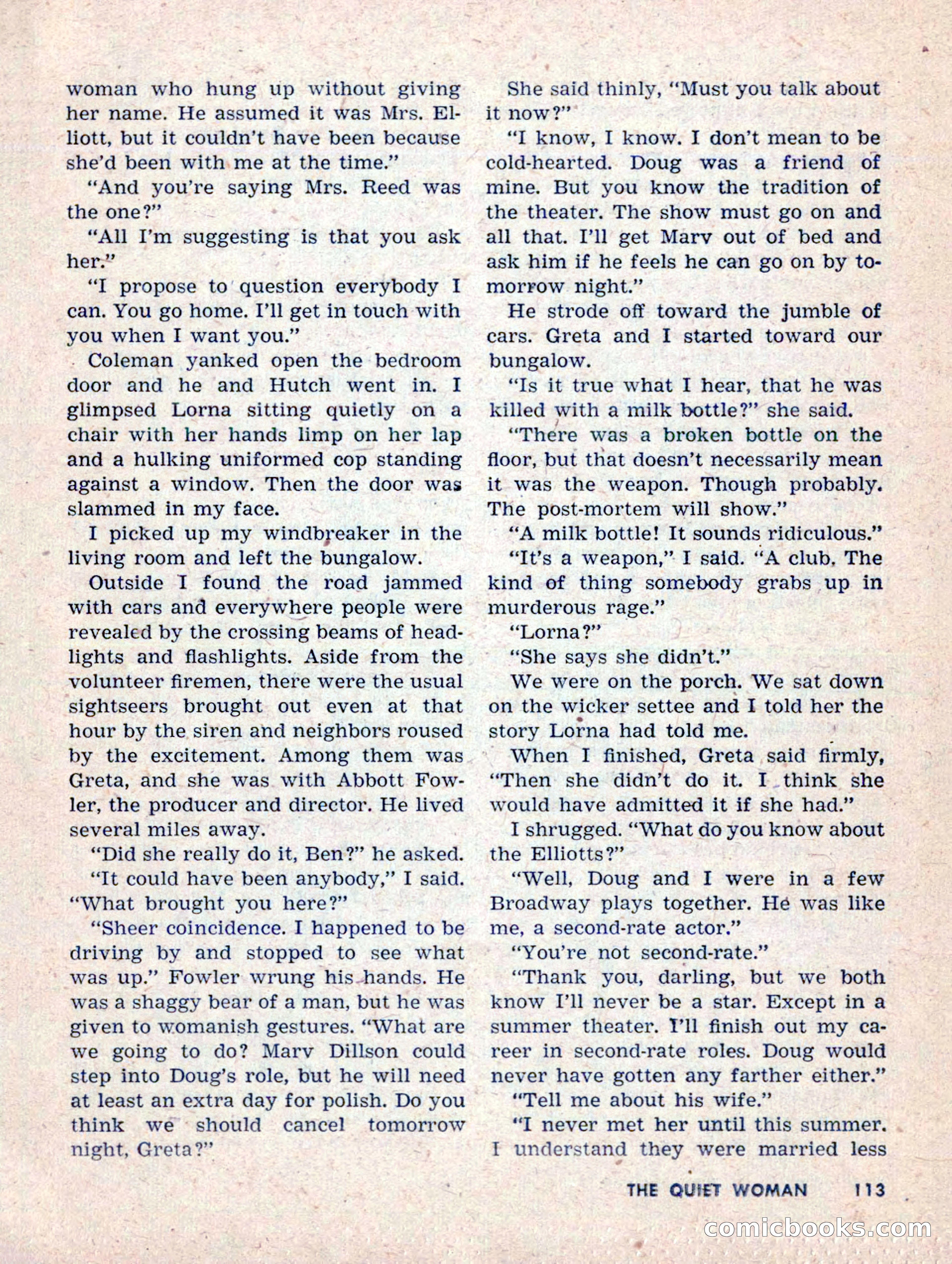 Dell Mystery Novels No. 1 — page 115 of 132