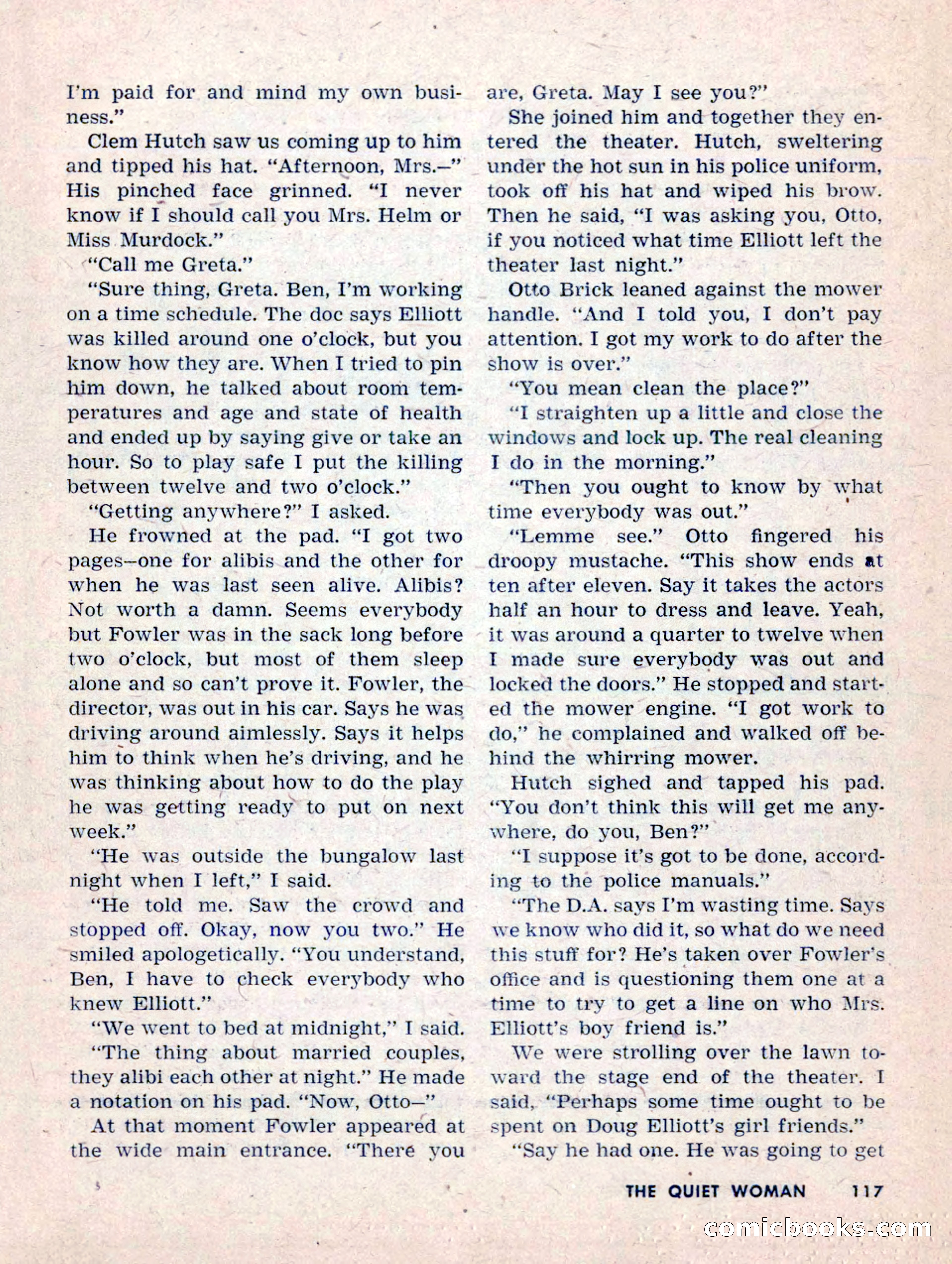 Dell Mystery Novels No. 1 — page 119 of 132