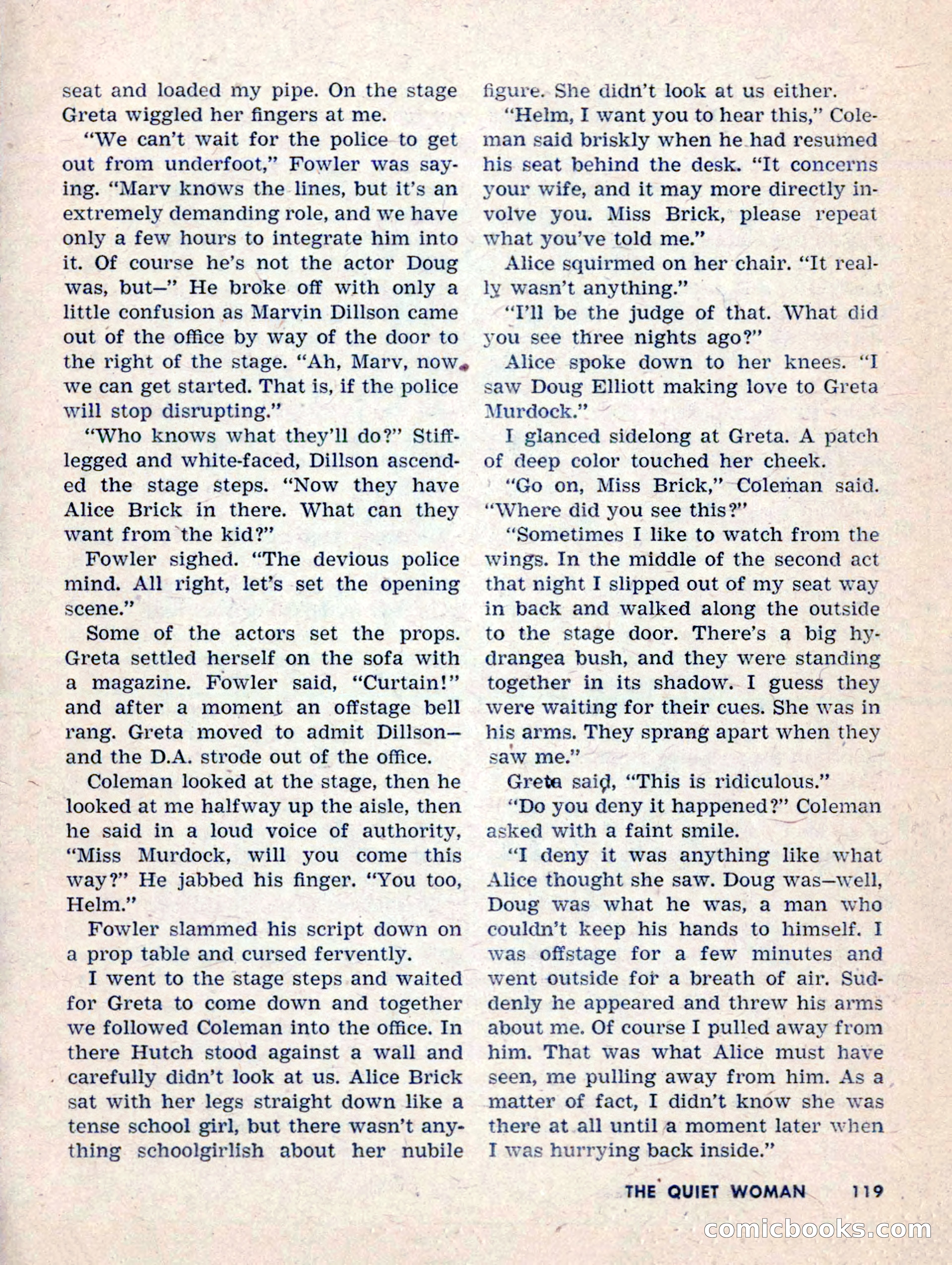Dell Mystery Novels No. 1 — page 121 of 132