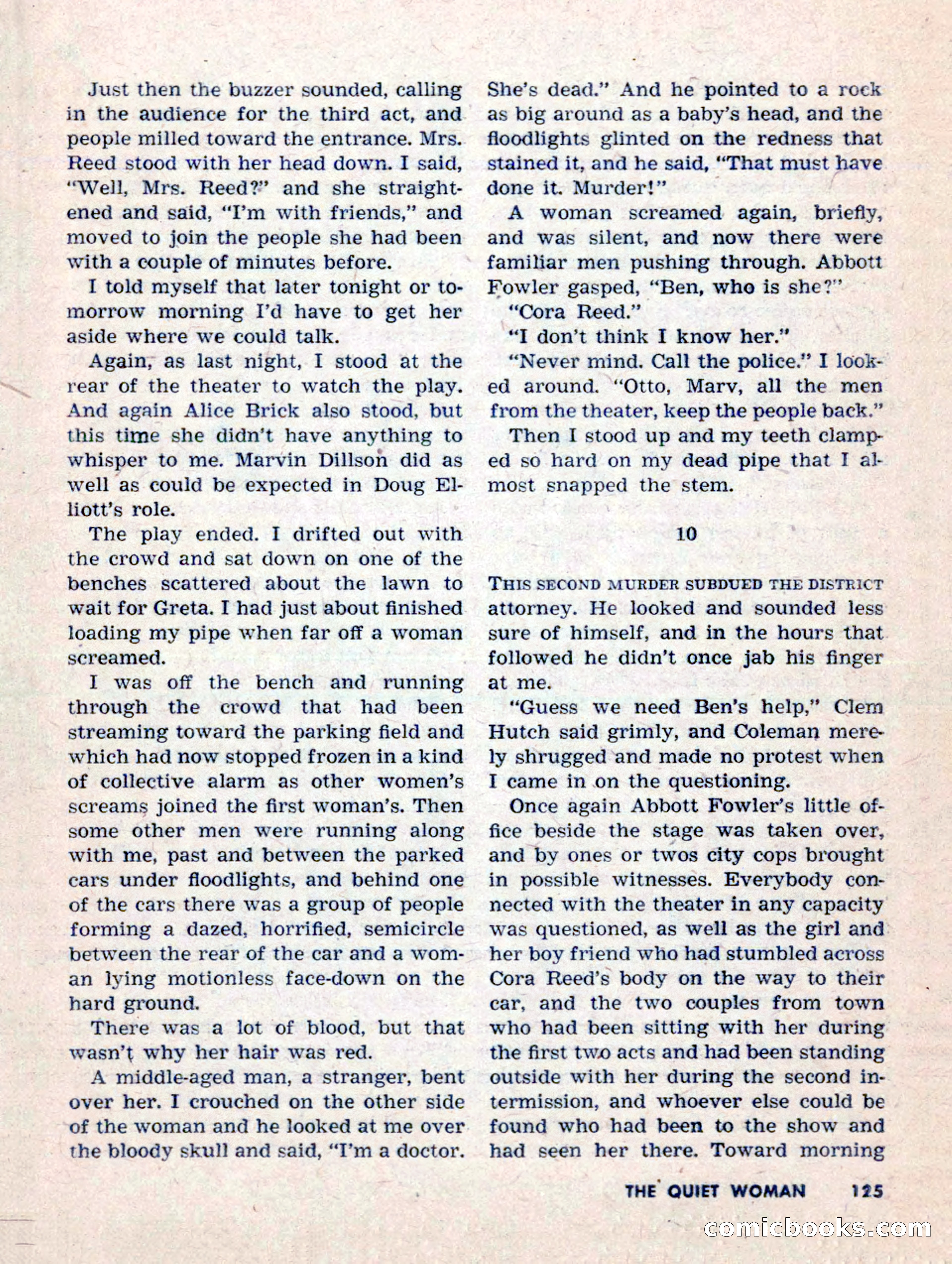 Dell Mystery Novels No. 1 — page 127 of 132