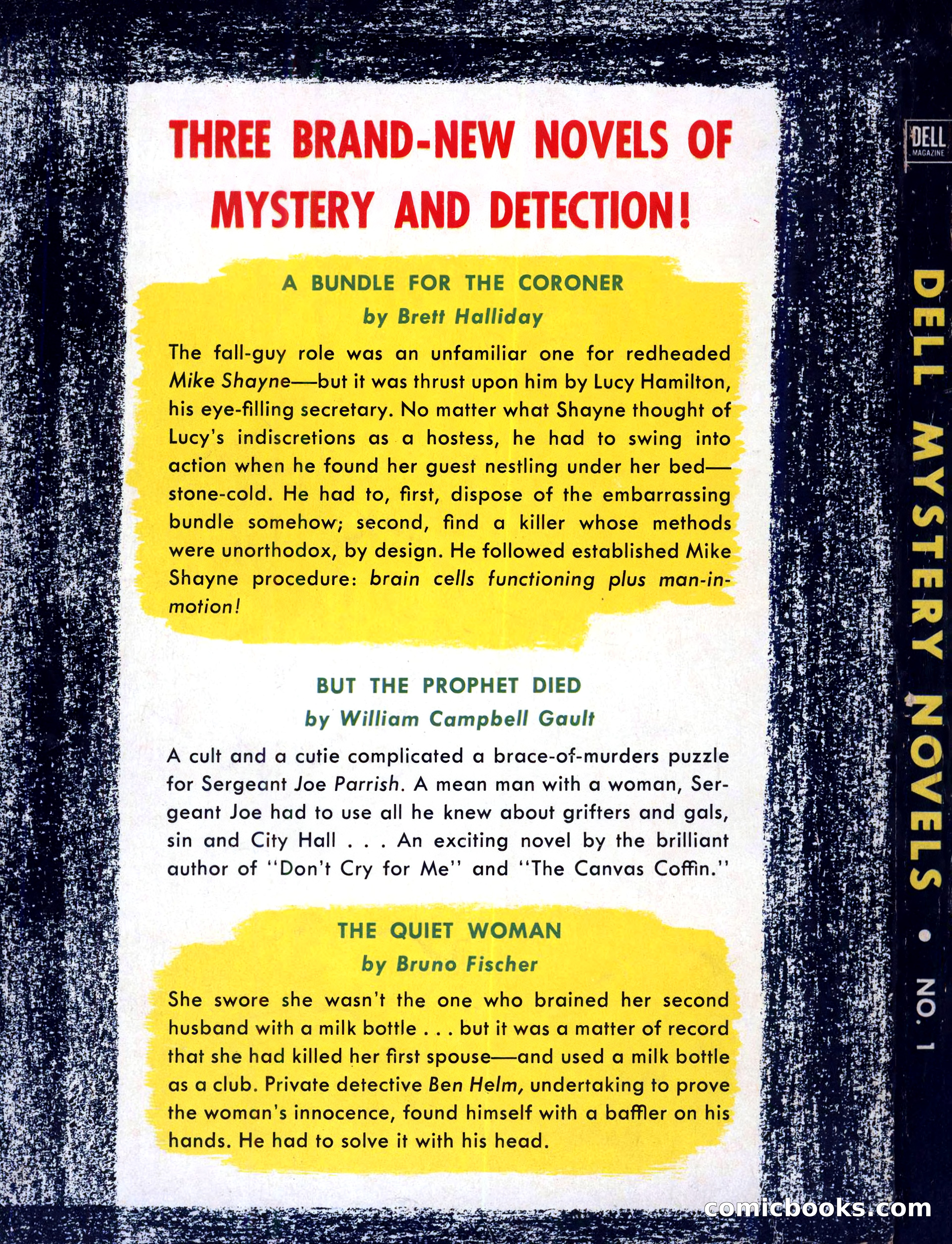 Dell Mystery Novels No. 1 — page 132 of 132