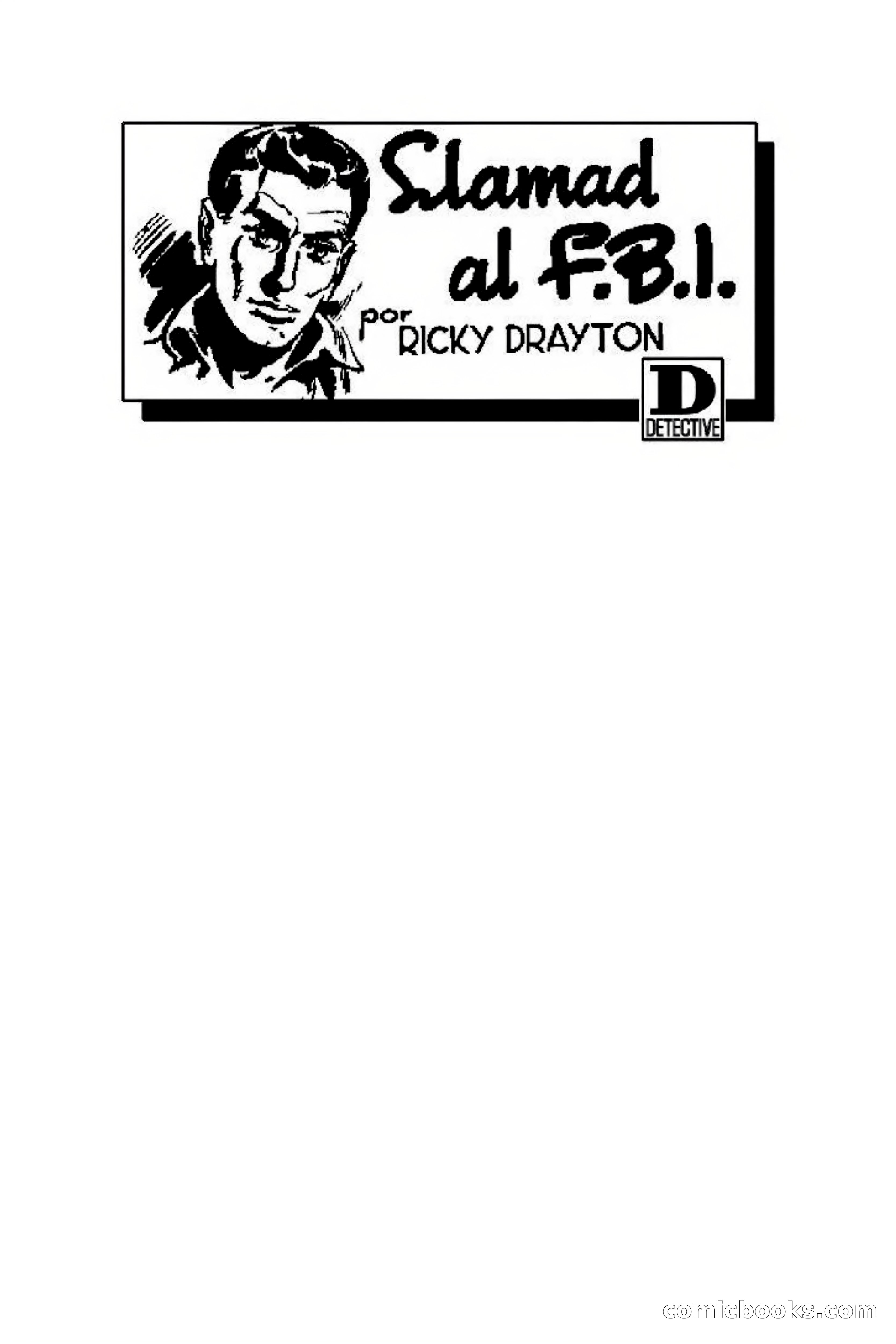 D Detective Magazine: Llamad al F.B.I. — page 4 of 135