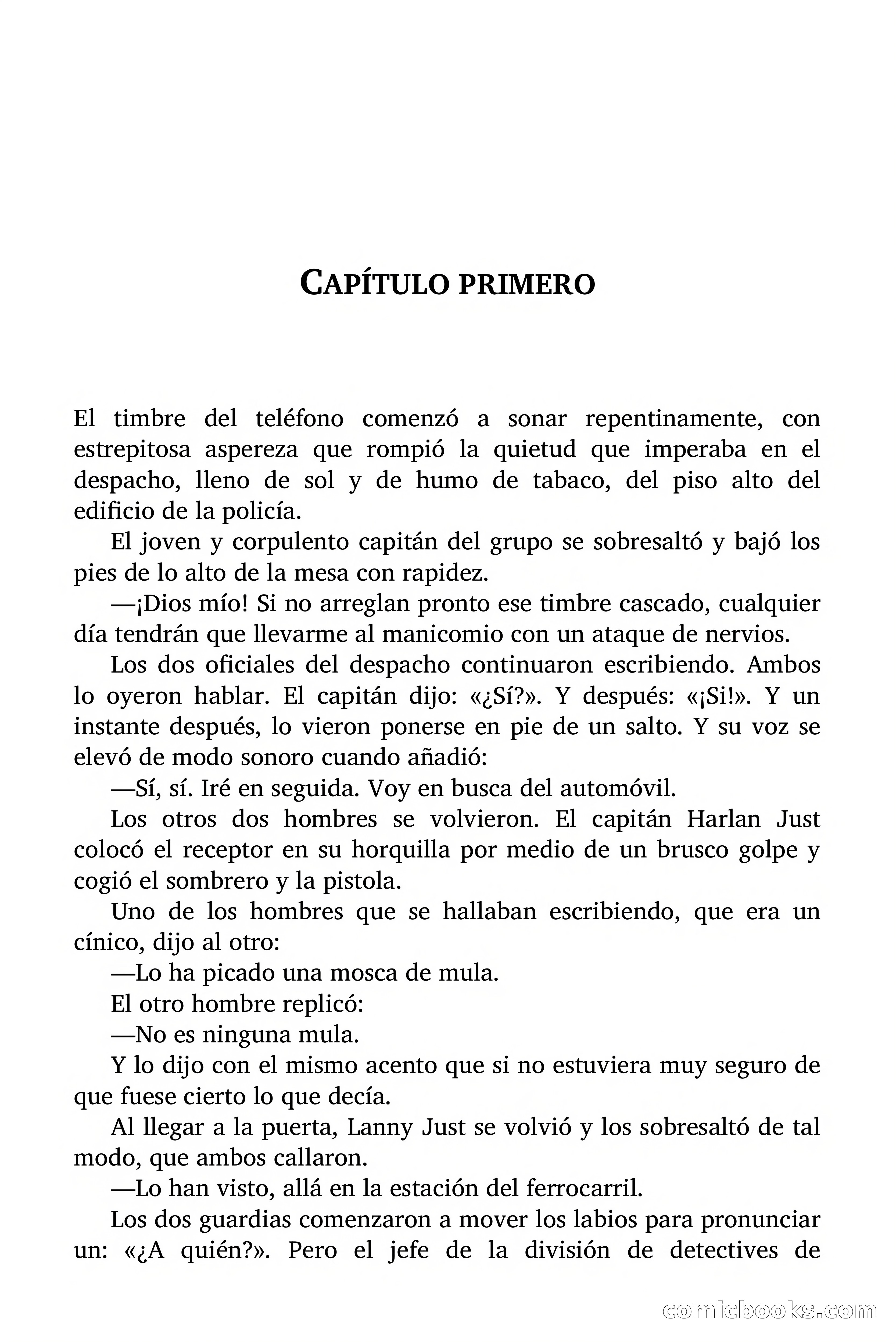 D Detective Magazine: Llamad al F.B.I. — page 5 of 135