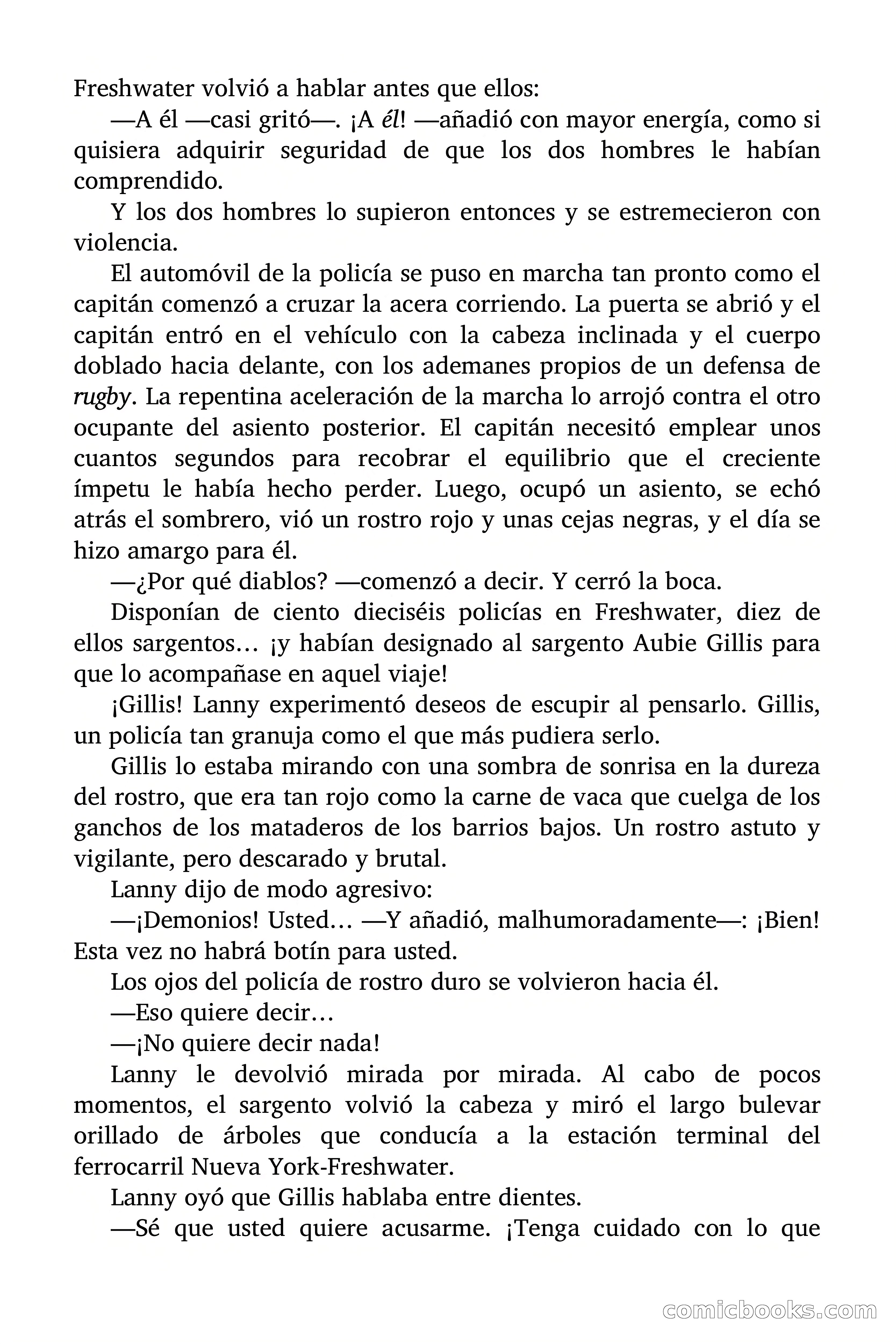 D Detective Magazine: Llamad al F.B.I. — page 6 of 135