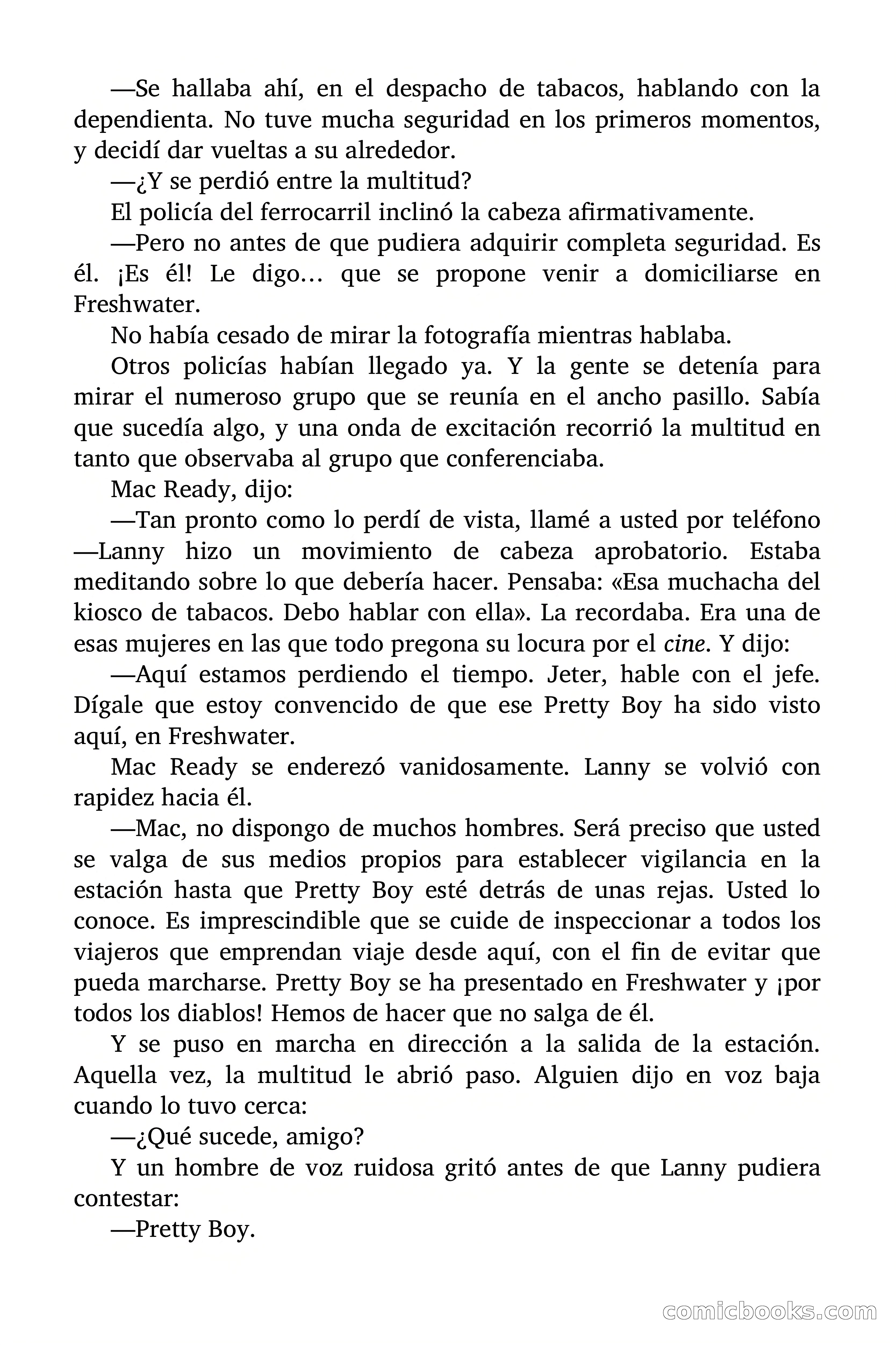 D Detective Magazine: Llamad al F.B.I. — page 8 of 135