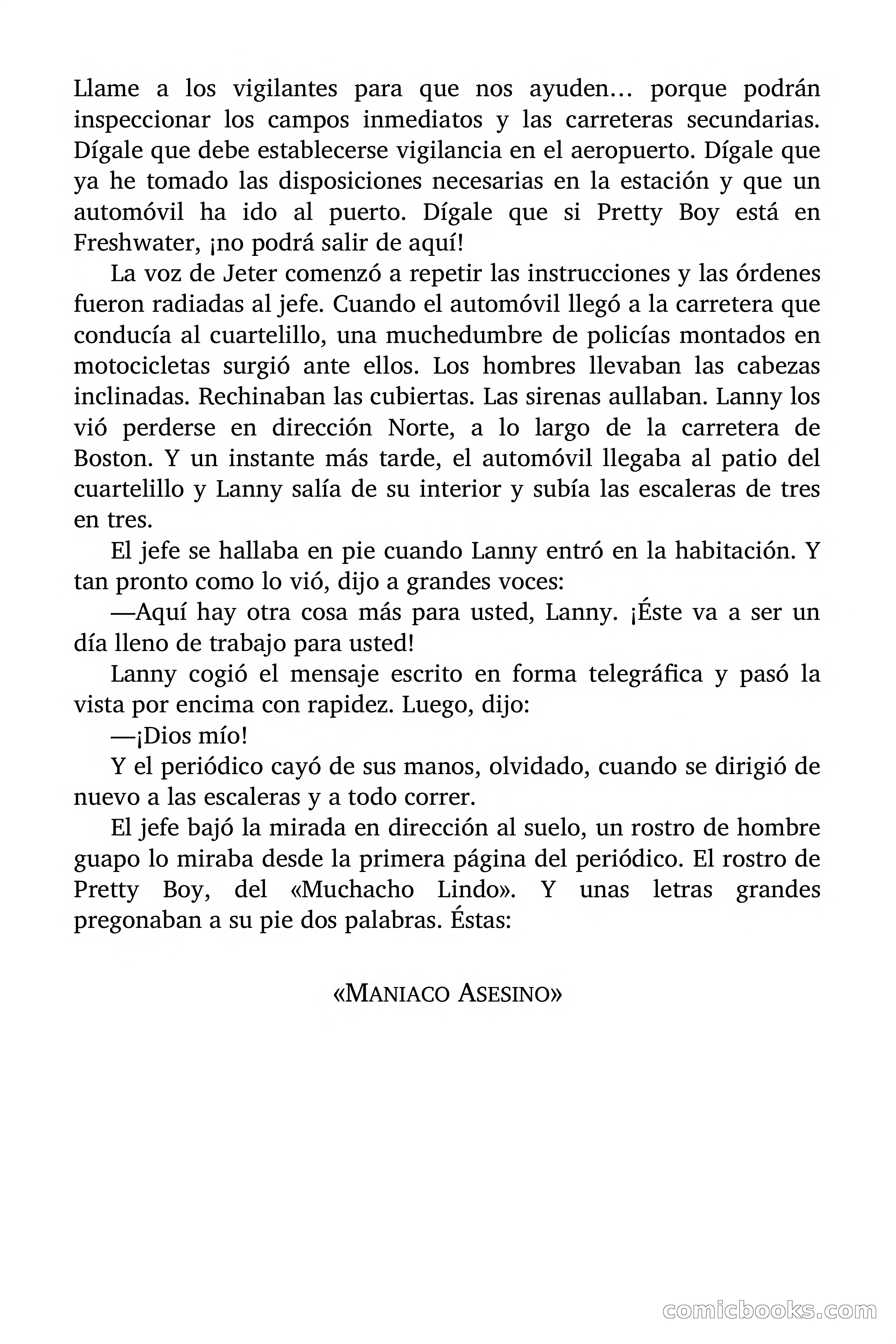 D Detective Magazine: Llamad al F.B.I. — page 10 of 135