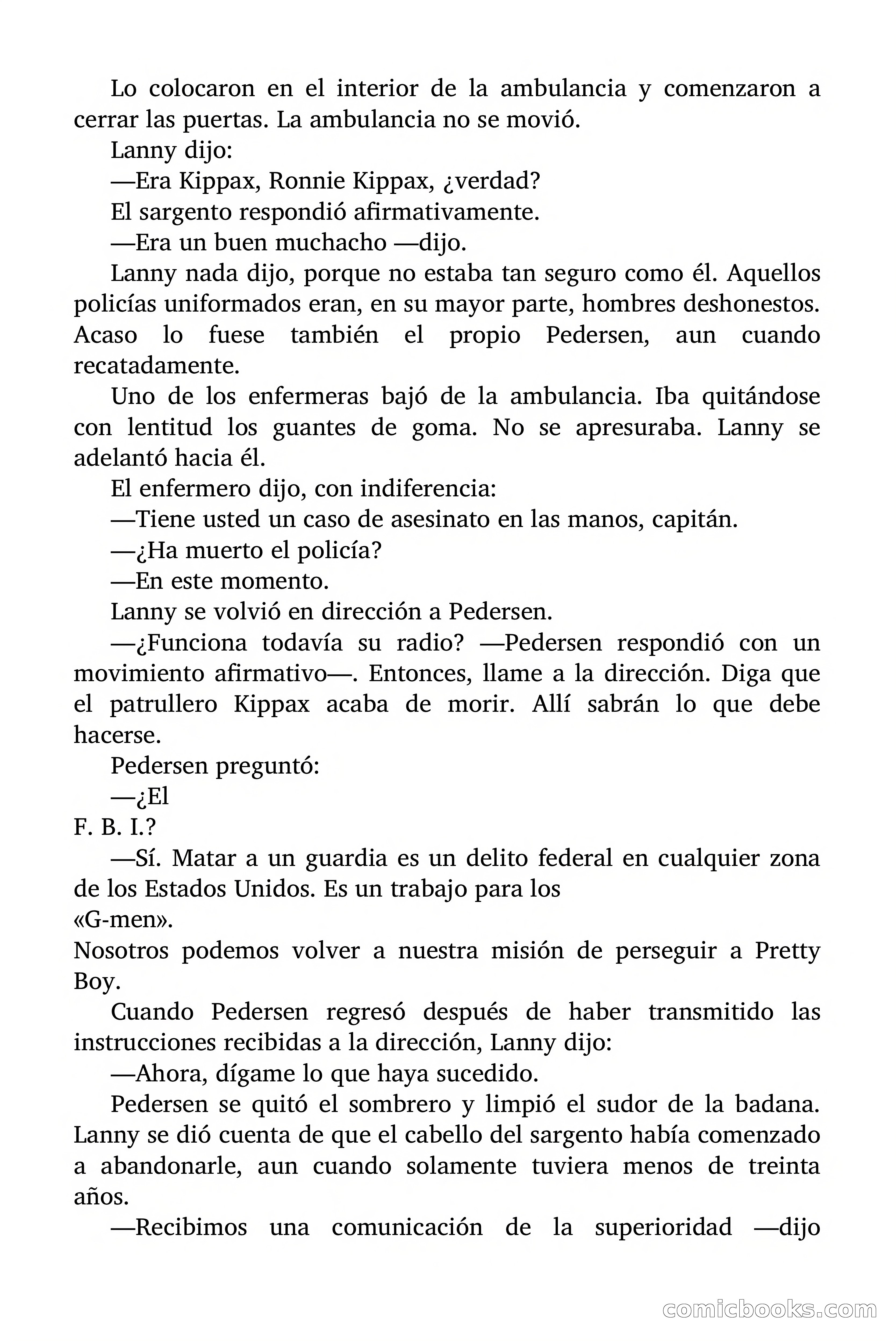 D Detective Magazine: Llamad al F.B.I. — page 21 of 135
