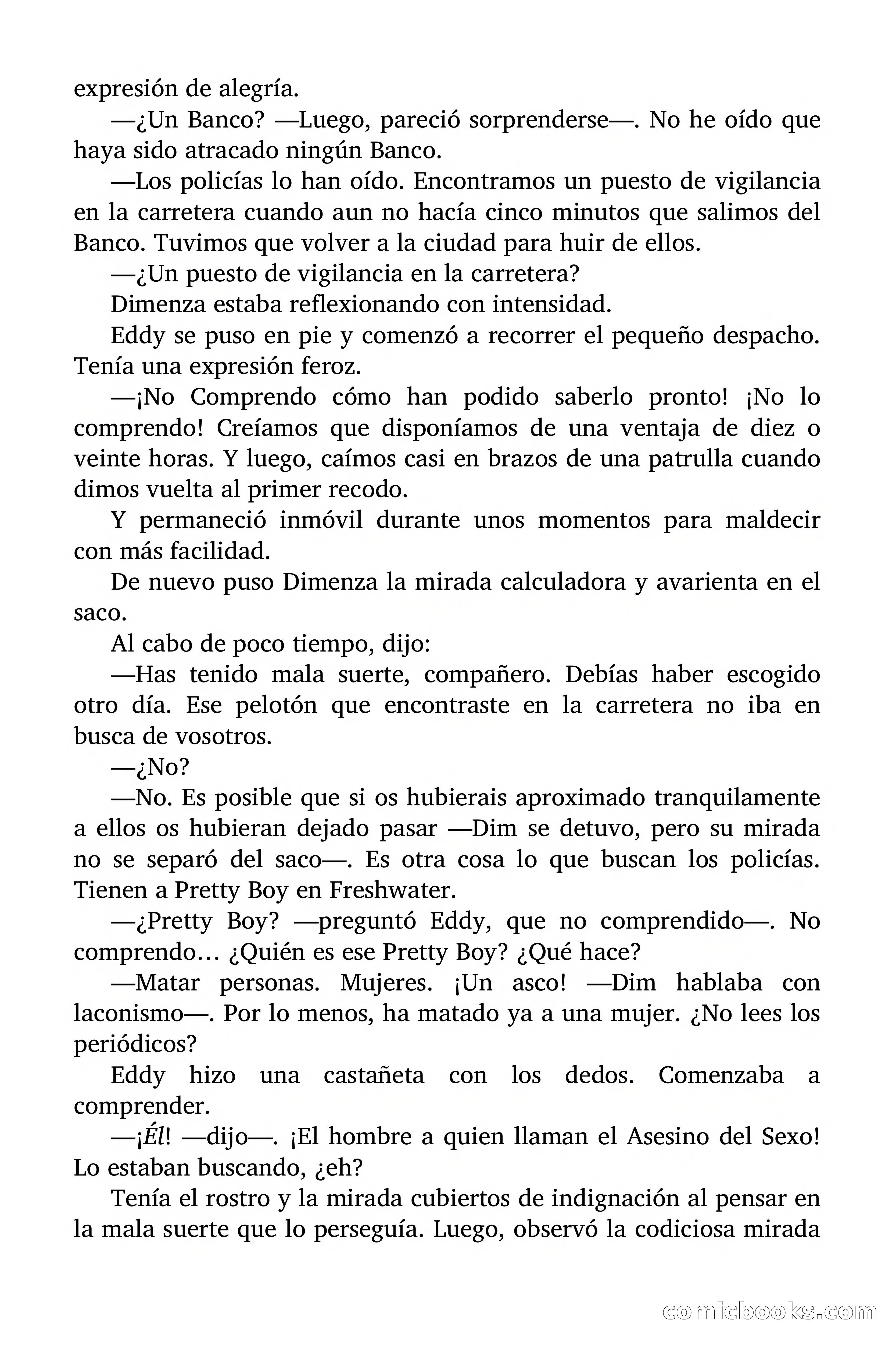 D Detective Magazine: Llamad al F.B.I. — page 37 of 135