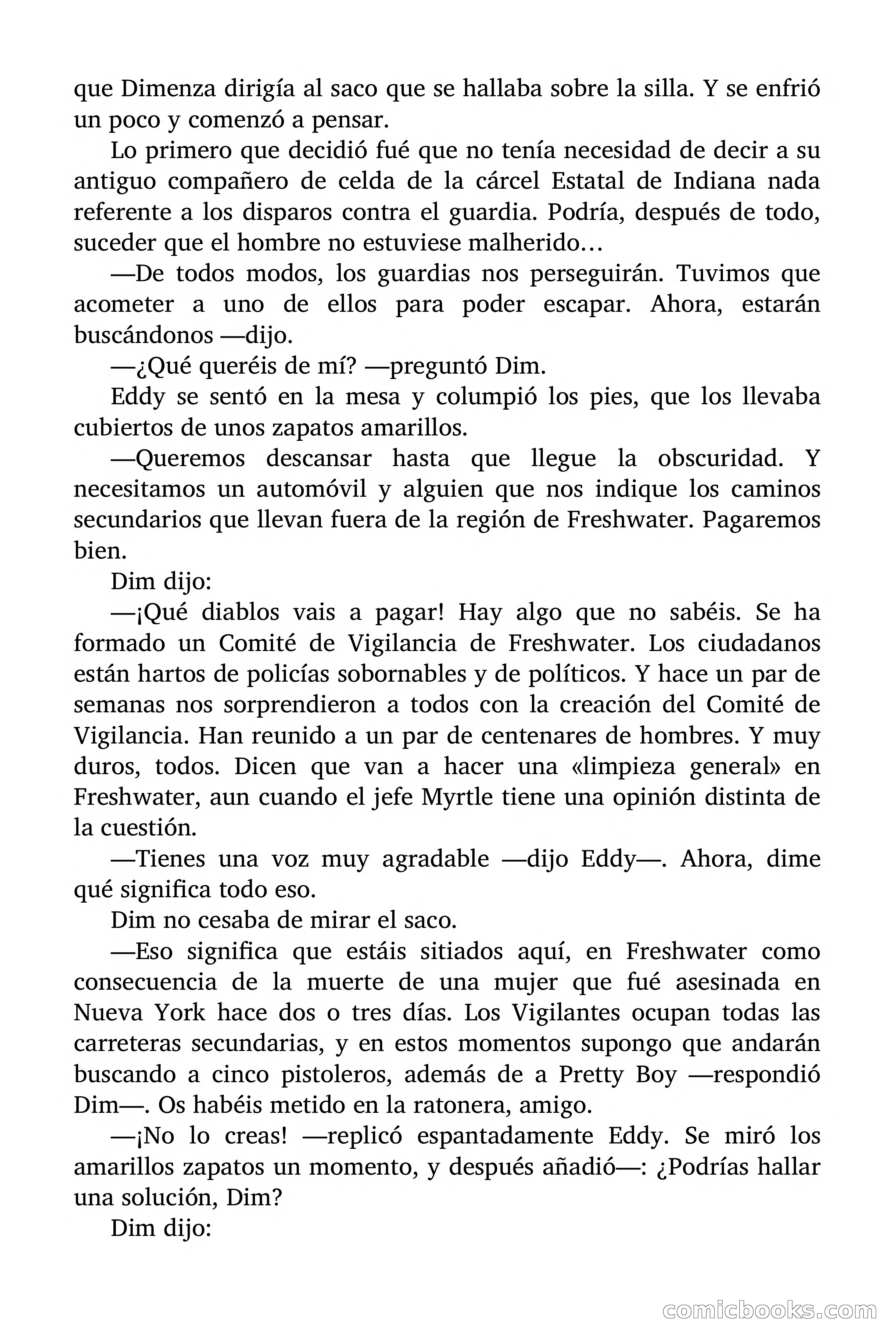 D Detective Magazine: Llamad al F.B.I. — page 38 of 135
