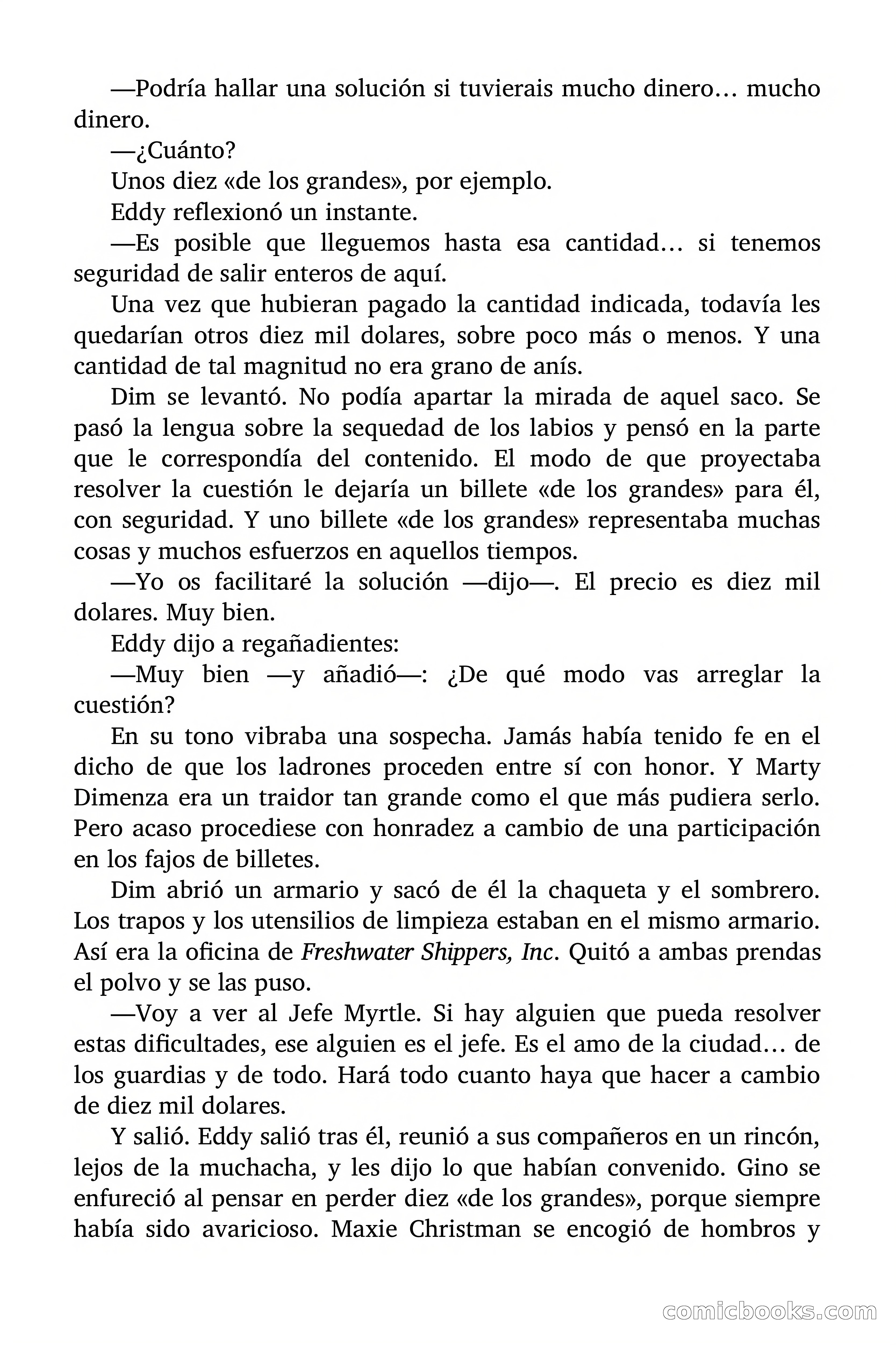 D Detective Magazine: Llamad al F.B.I. — page 39 of 135