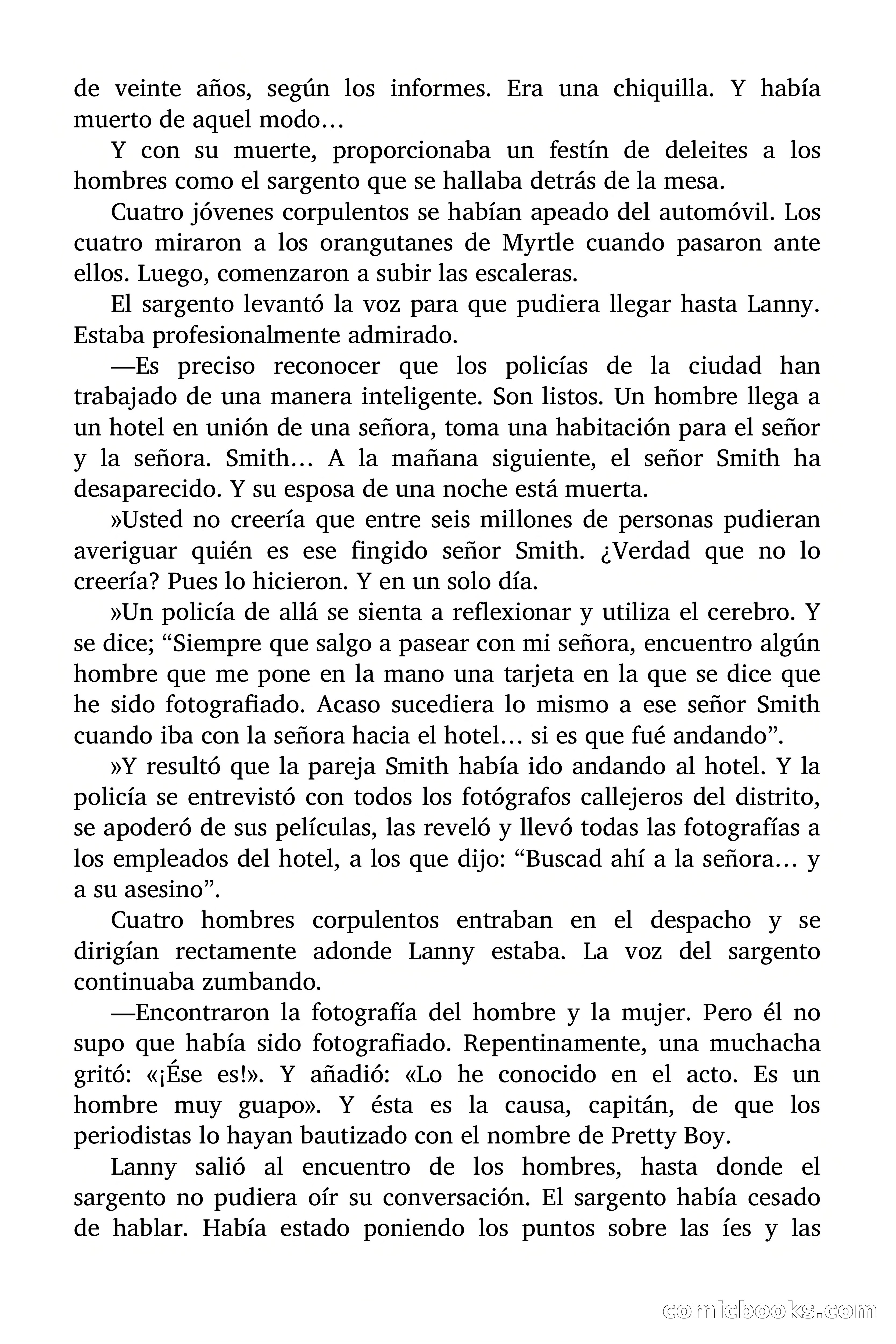 D Detective Magazine: Llamad al F.B.I. — page 62 of 135