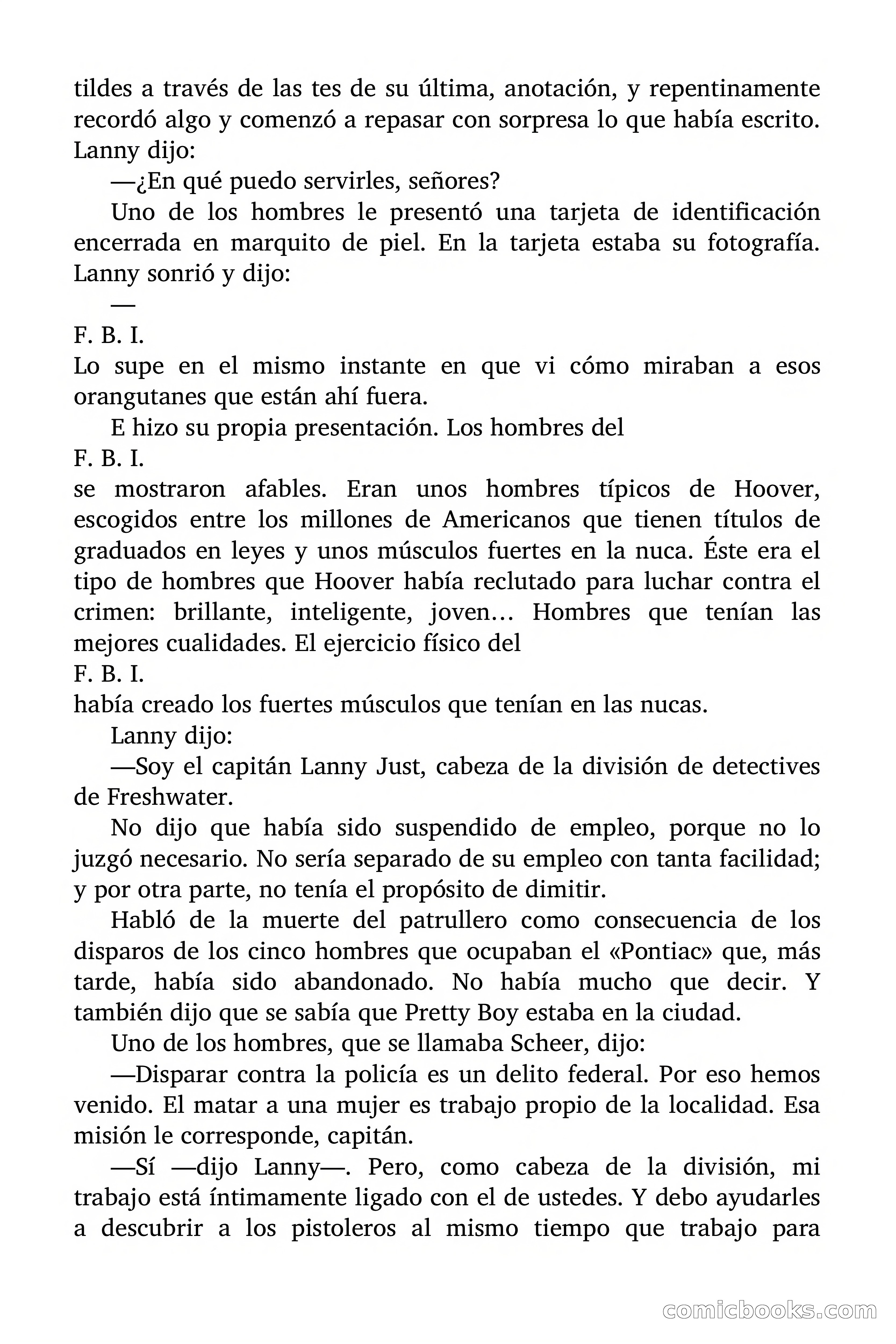 D Detective Magazine: Llamad al F.B.I. — page 63 of 135