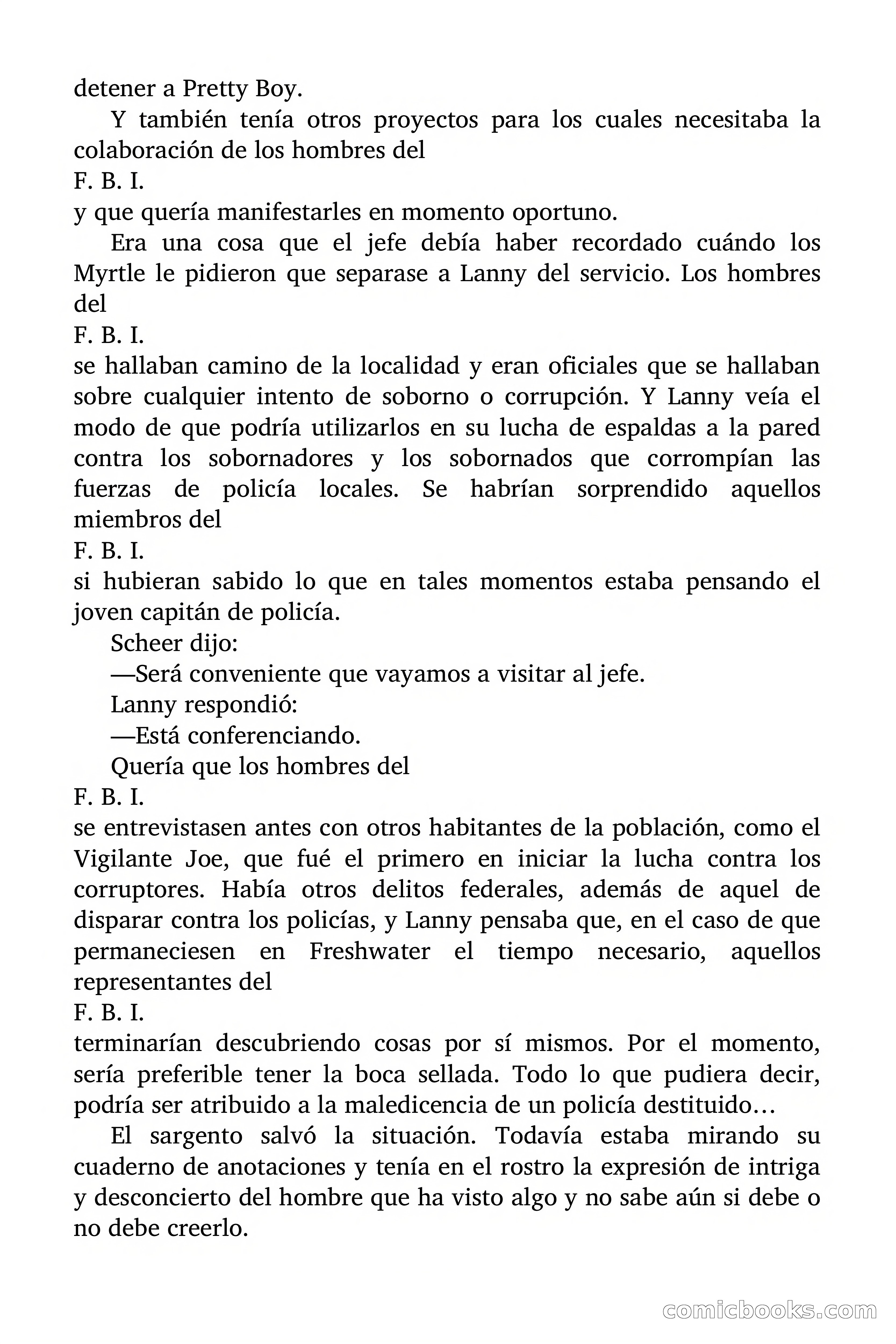 D Detective Magazine: Llamad al F.B.I. — page 64 of 135