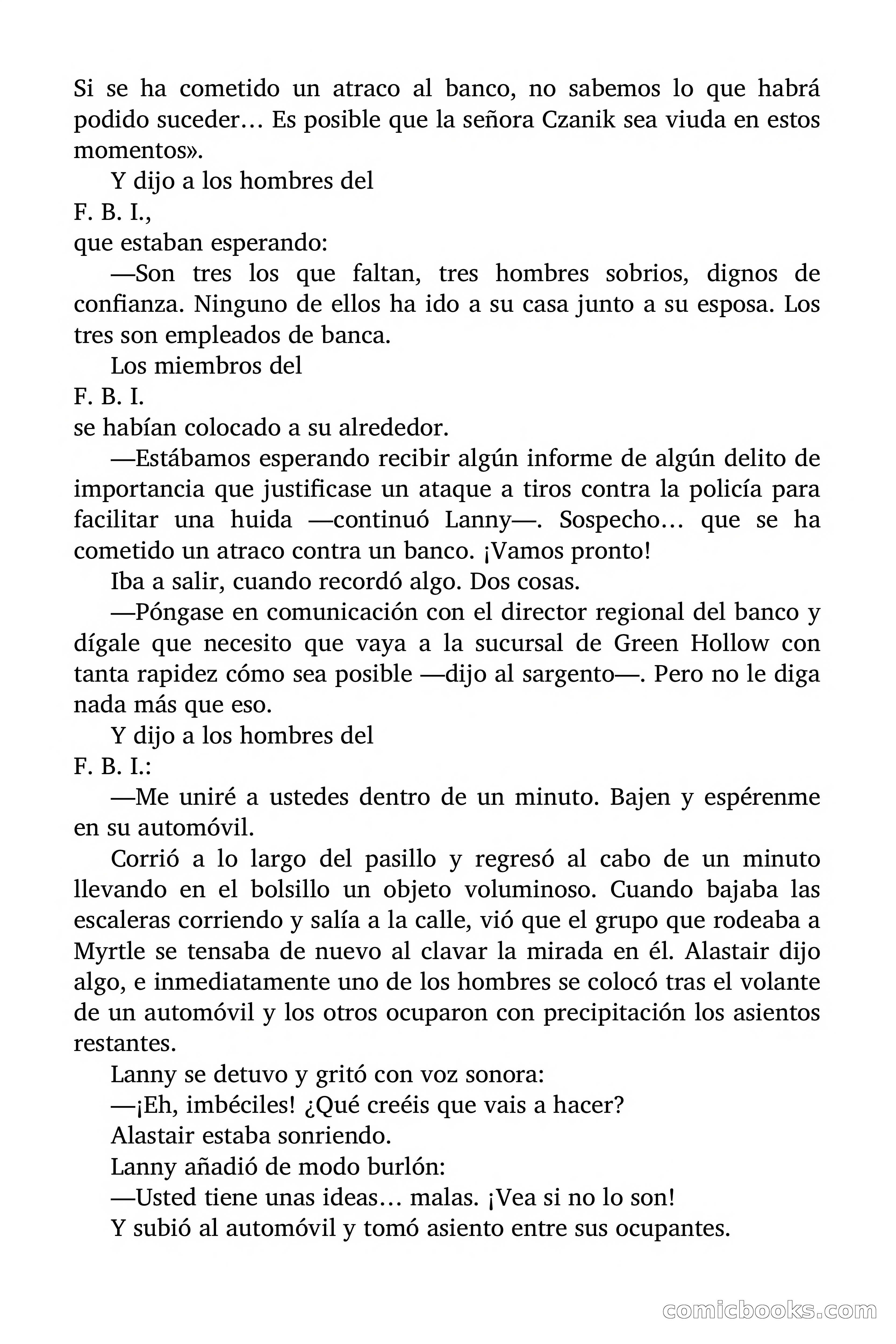 D Detective Magazine: Llamad al F.B.I. — page 66 of 135