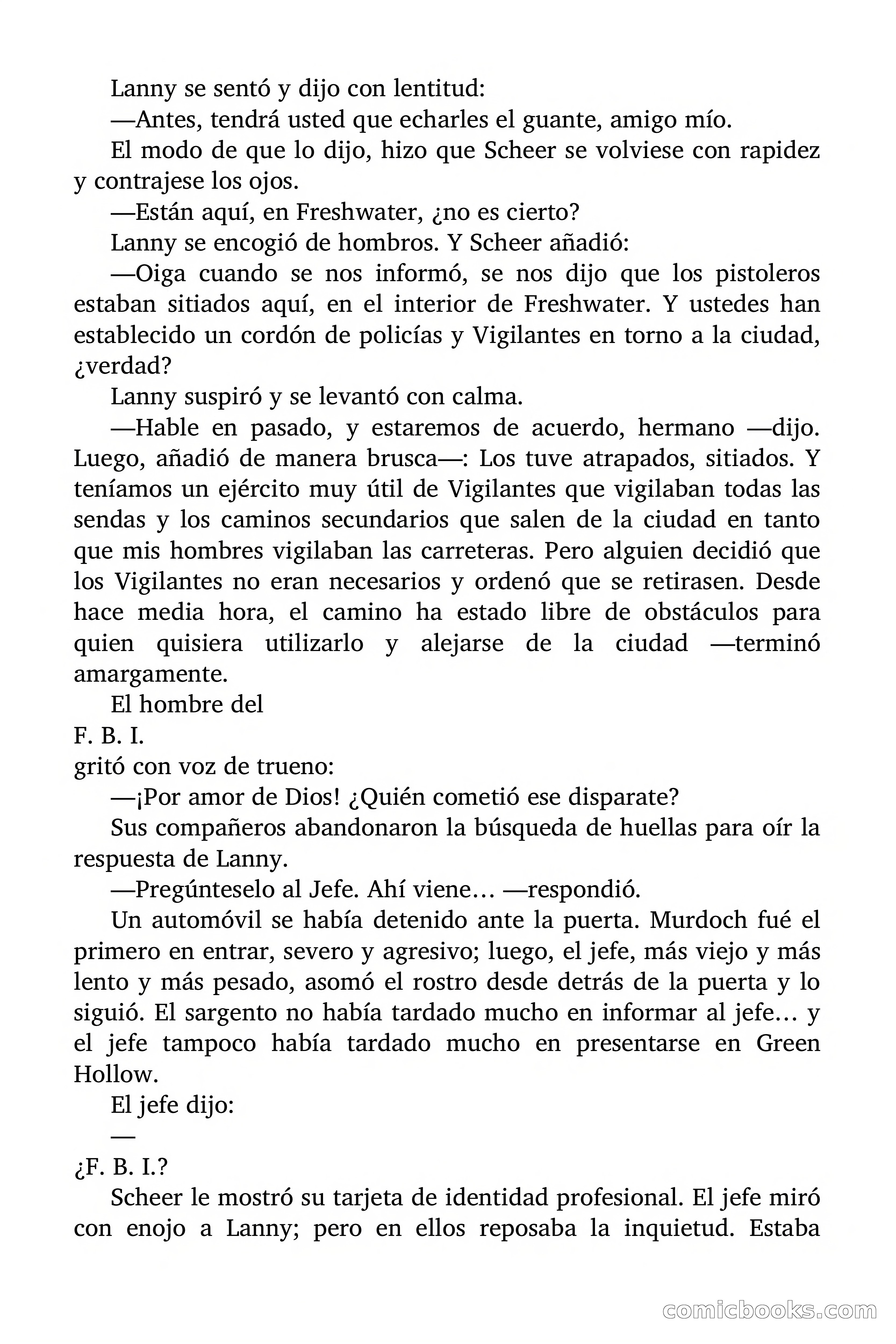 D Detective Magazine: Llamad al F.B.I. — page 77 of 135