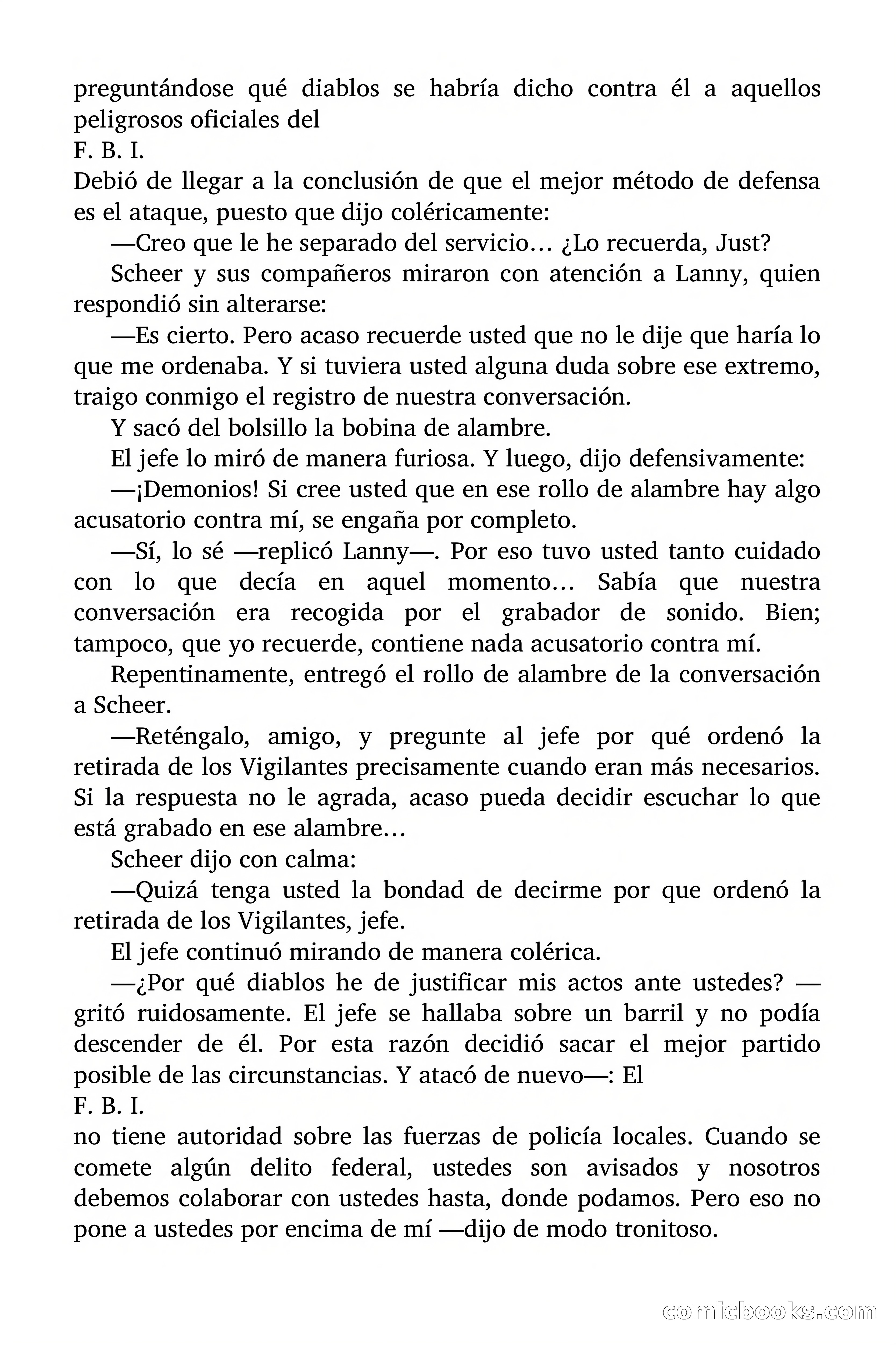 D Detective Magazine: Llamad al F.B.I. — page 78 of 135