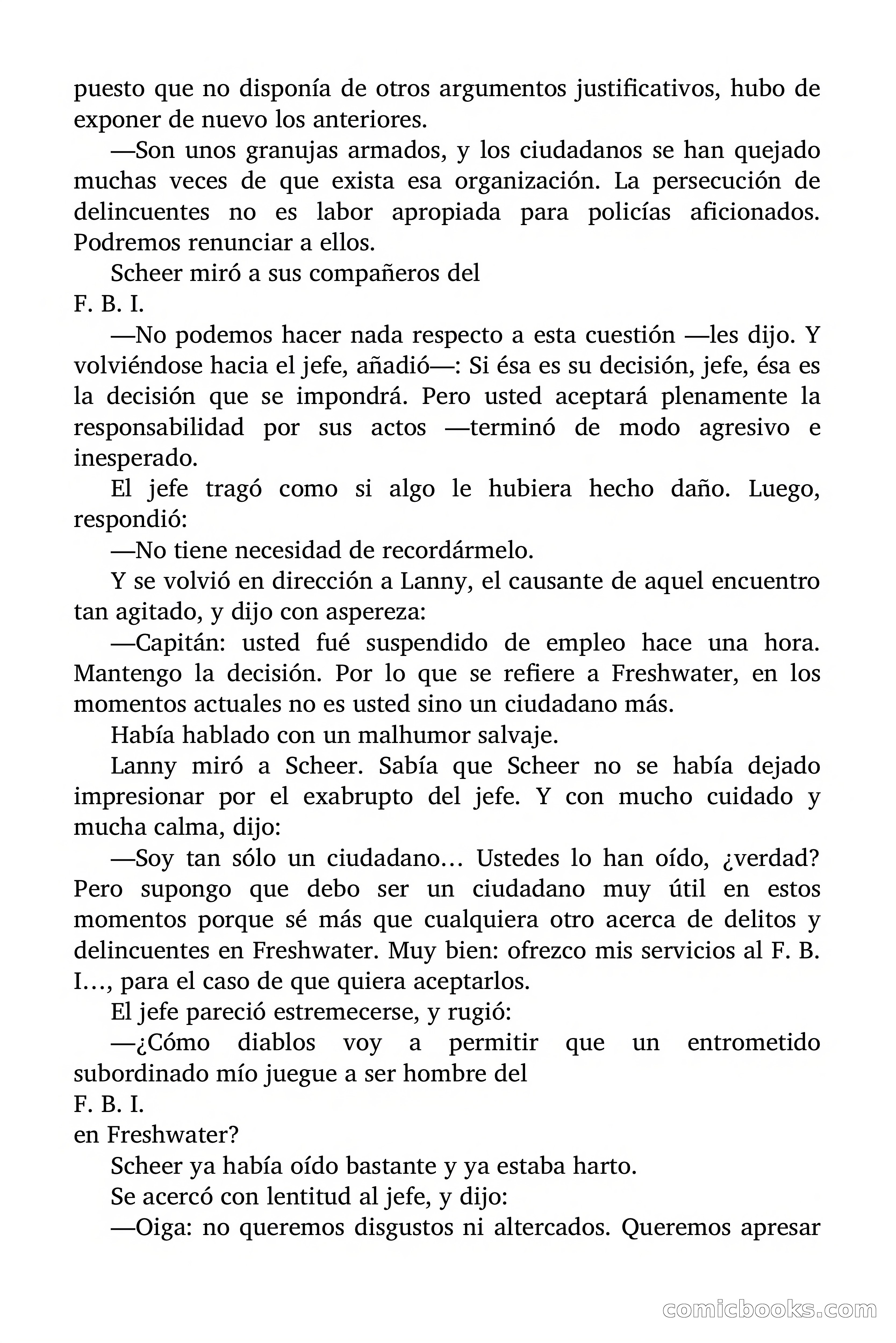 D Detective Magazine: Llamad al F.B.I. — page 80 of 135
