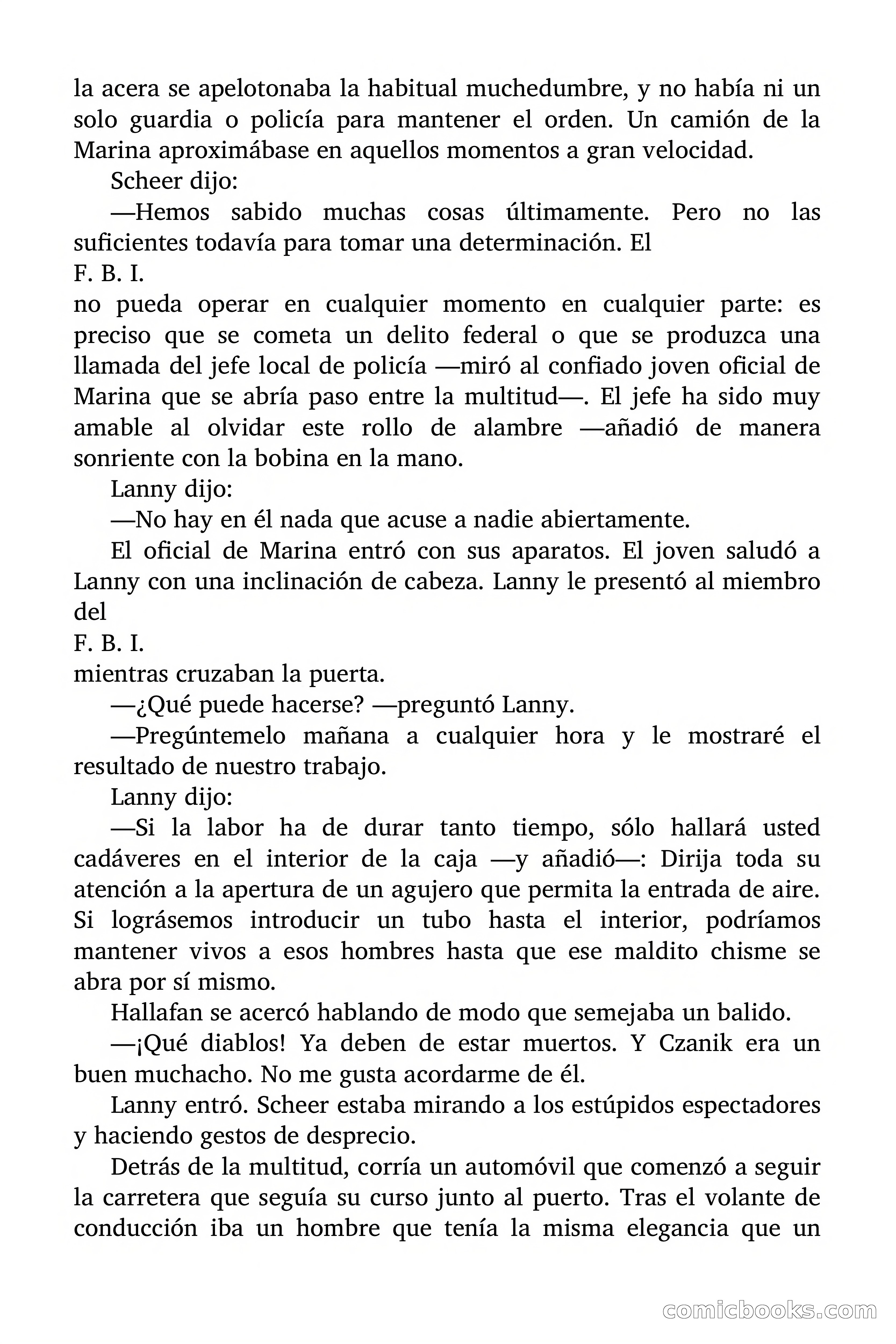 D Detective Magazine: Llamad al F.B.I. — page 82 of 135