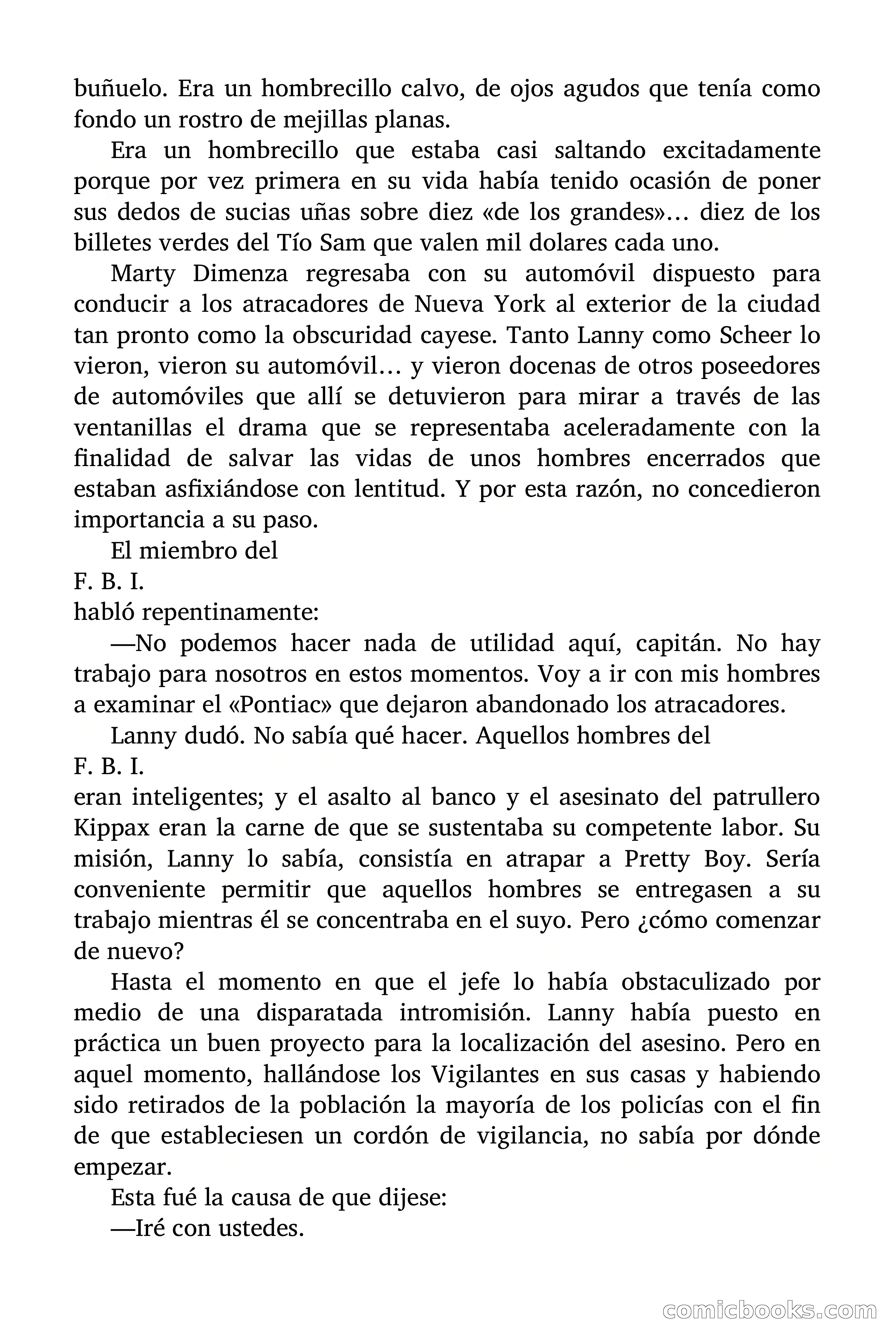 D Detective Magazine: Llamad al F.B.I. — page 83 of 135