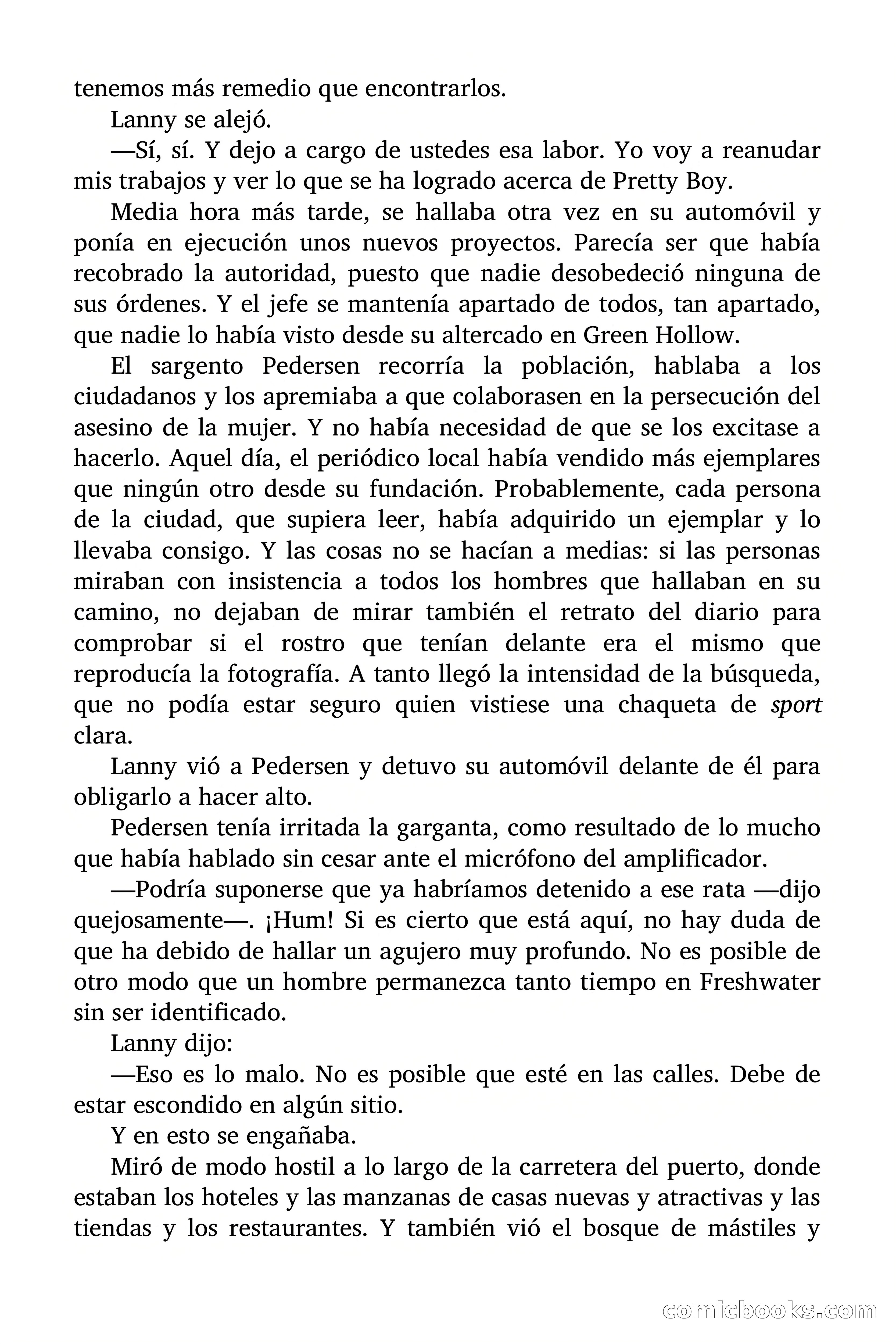 D Detective Magazine: Llamad al F.B.I. — page 85 of 135