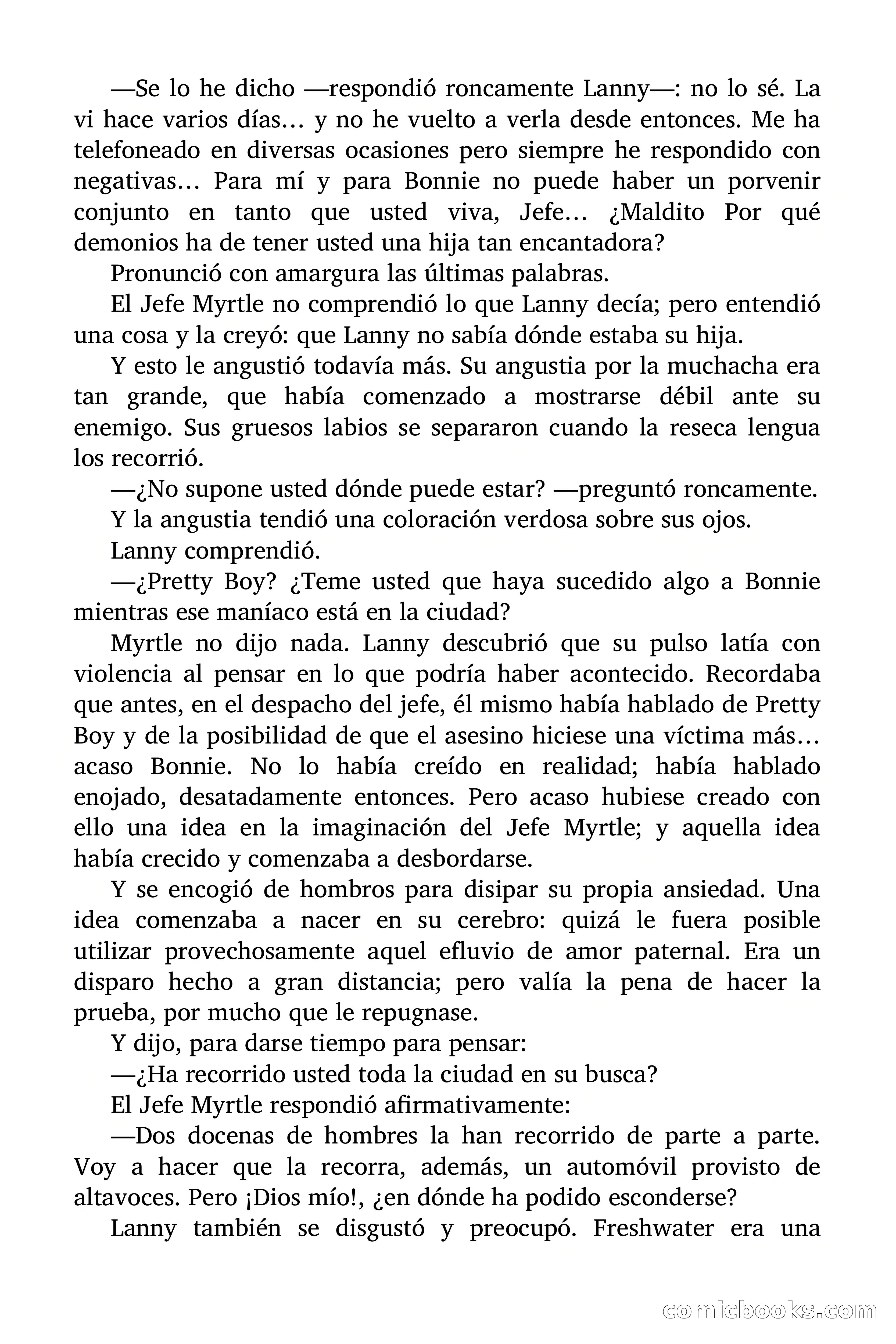 D Detective Magazine: Llamad al F.B.I. — page 89 of 135