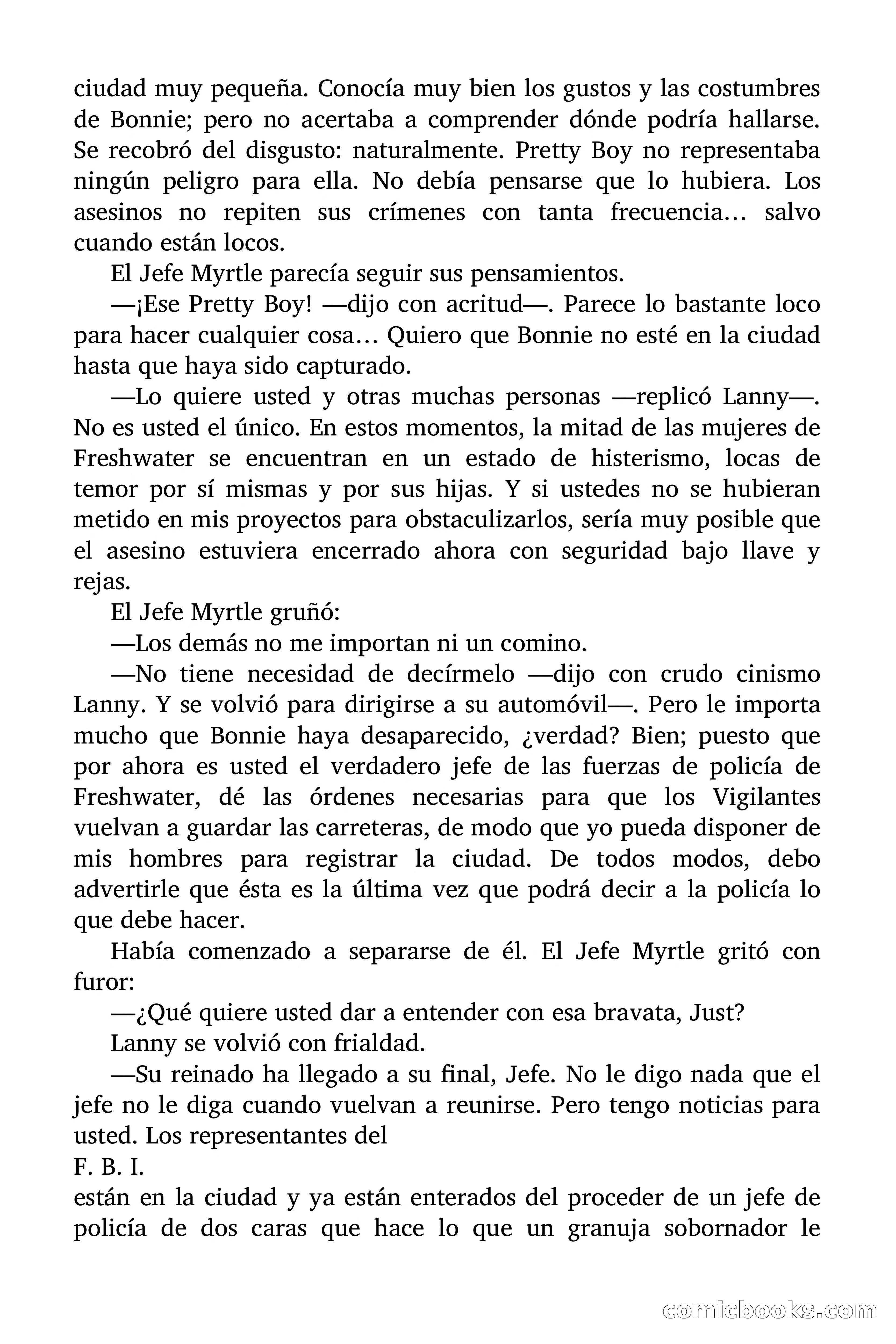 D Detective Magazine: Llamad al F.B.I. — page 90 of 135