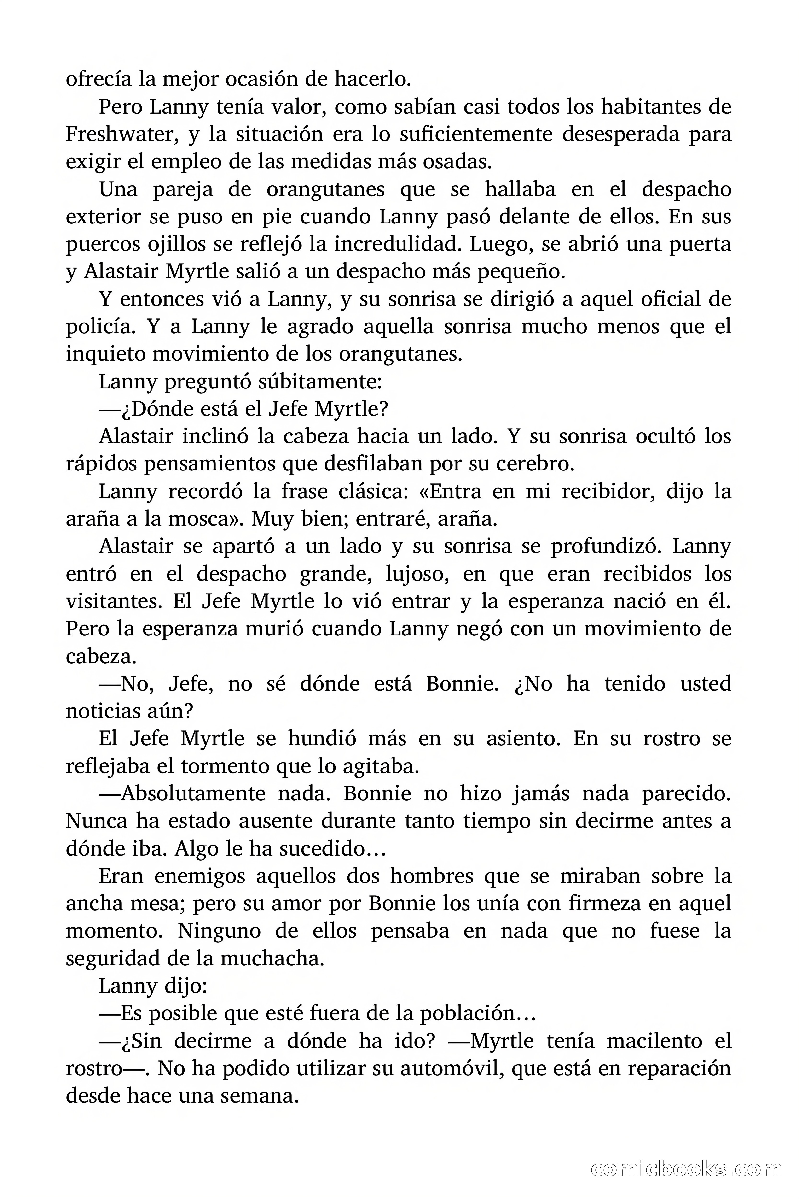 D Detective Magazine: Llamad al F.B.I. — page 93 of 135
