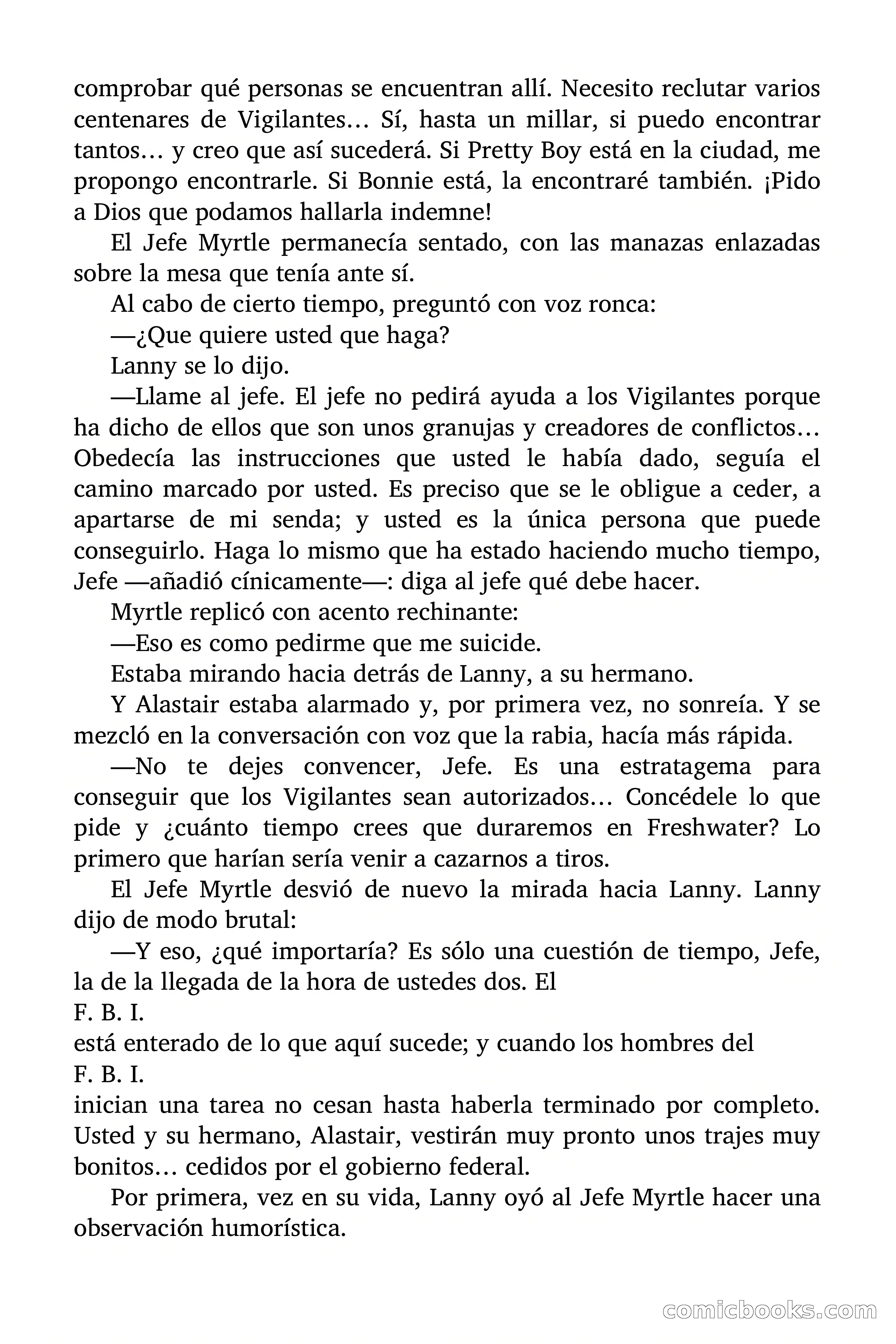 D Detective Magazine: Llamad al F.B.I. — page 95 of 135