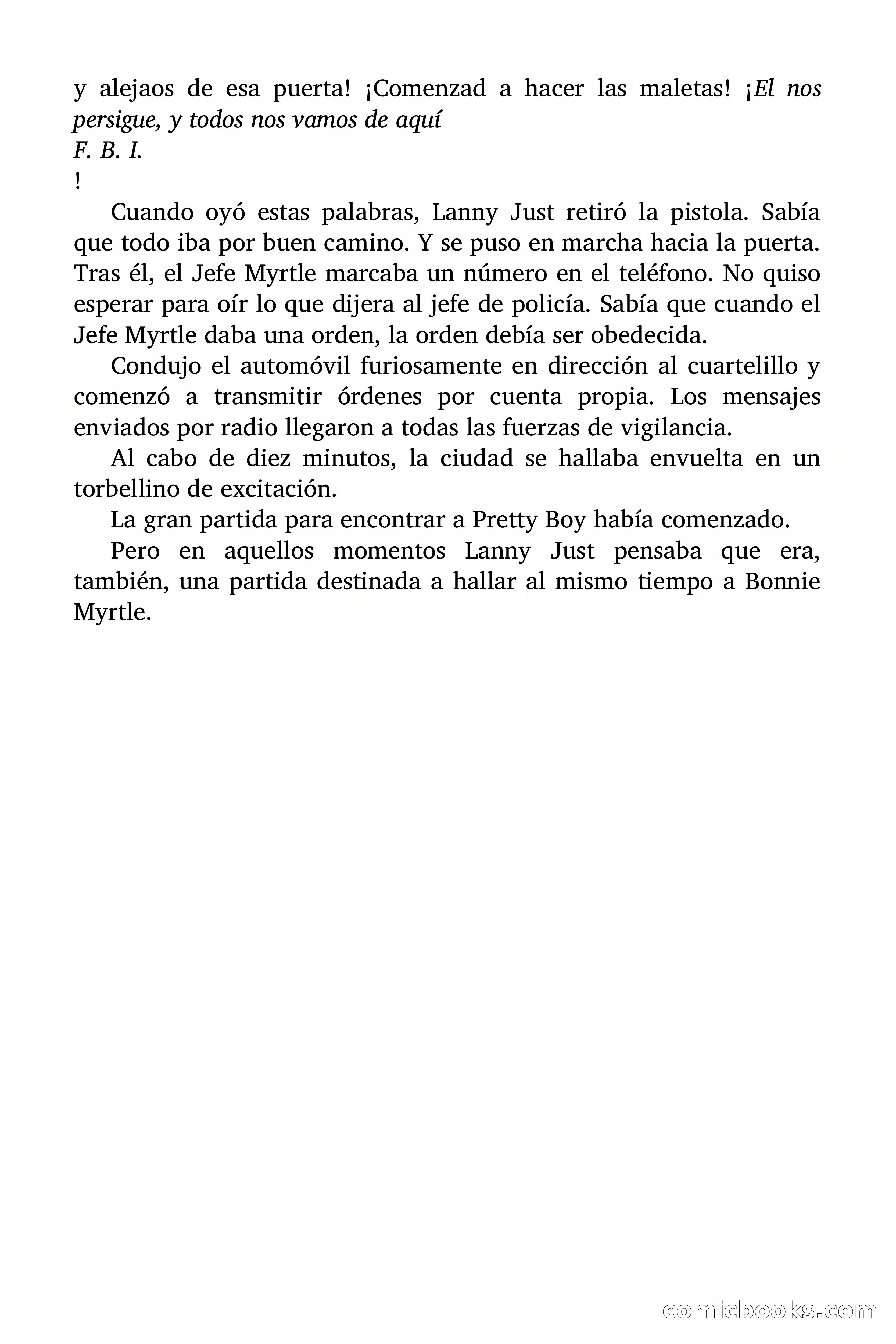 D Detective Magazine: Llamad al F.B.I. — page 97 of 135
