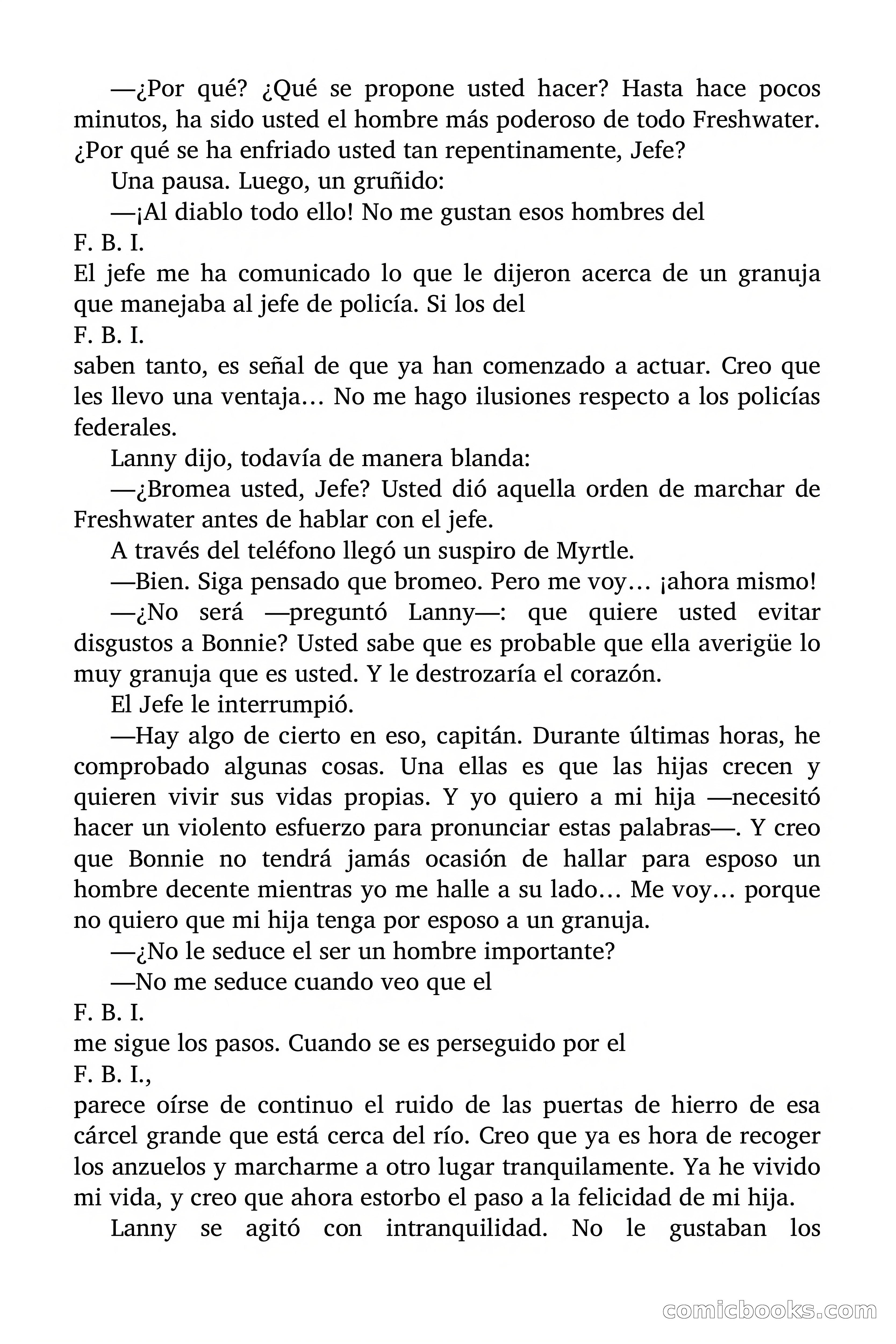 D Detective Magazine: Llamad al F.B.I. — page 110 of 135