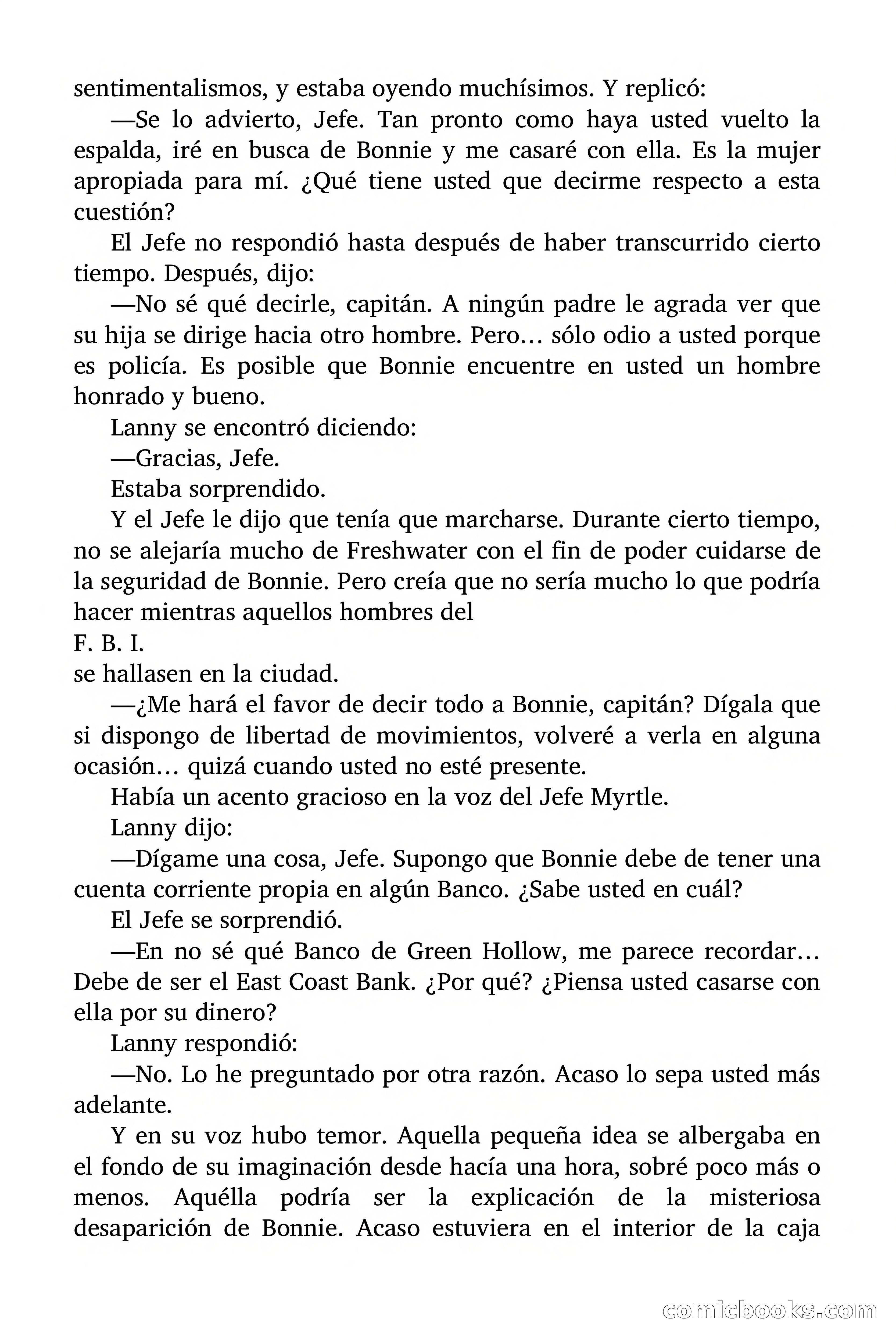 D Detective Magazine: Llamad al F.B.I. — page 111 of 135