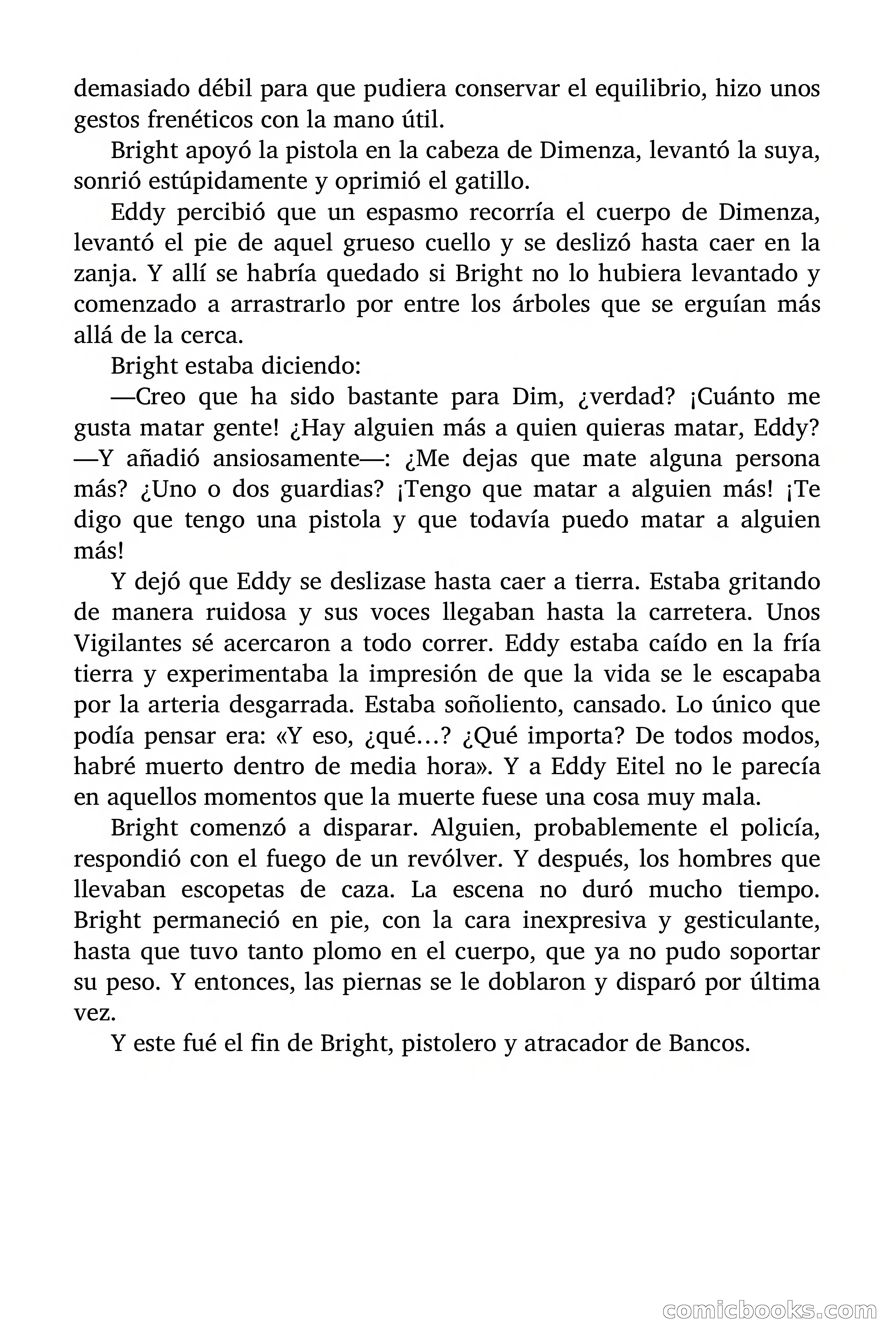 D Detective Magazine: Llamad al F.B.I. — page 117 of 135