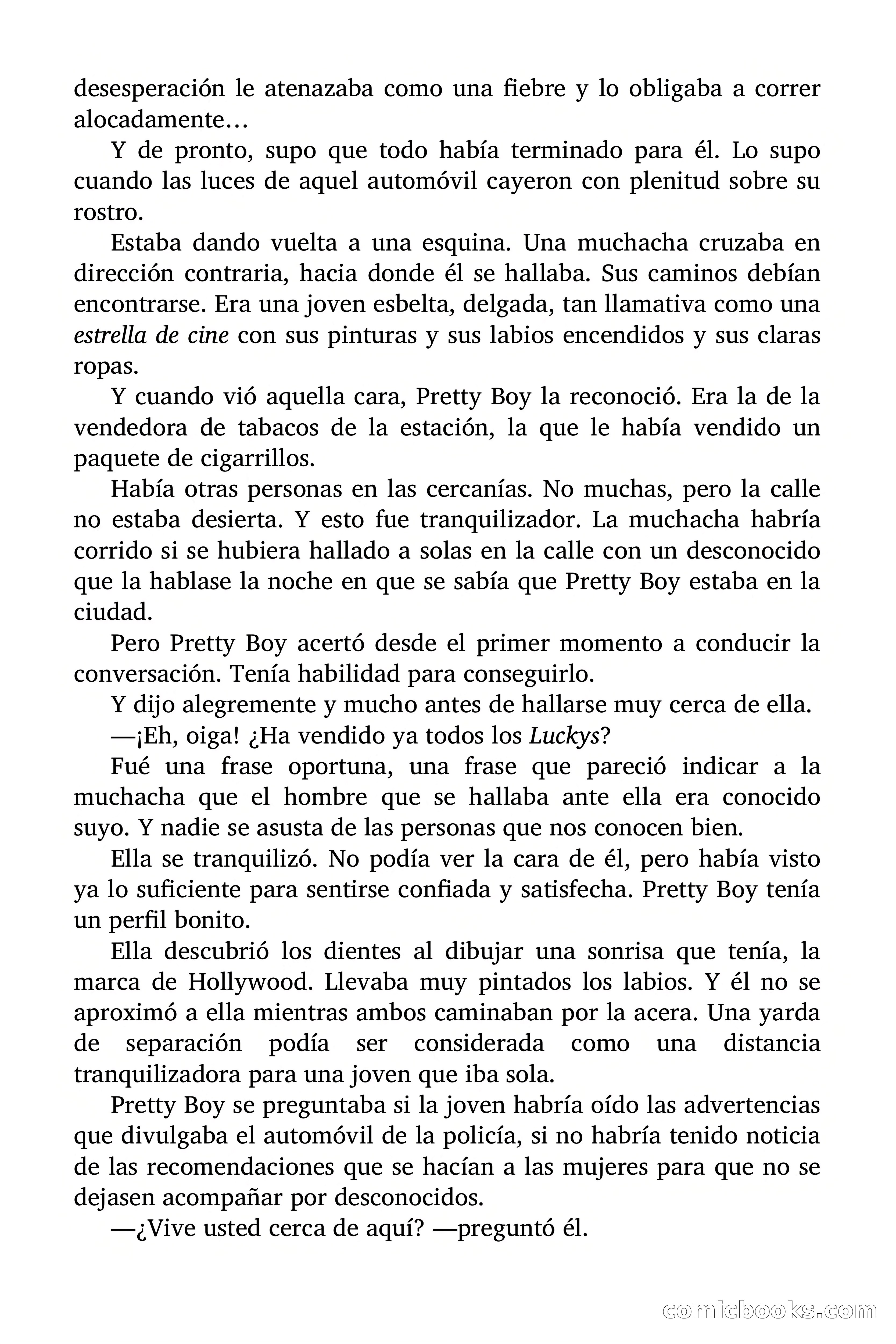 D Detective Magazine: Llamad al F.B.I. — page 122 of 135
