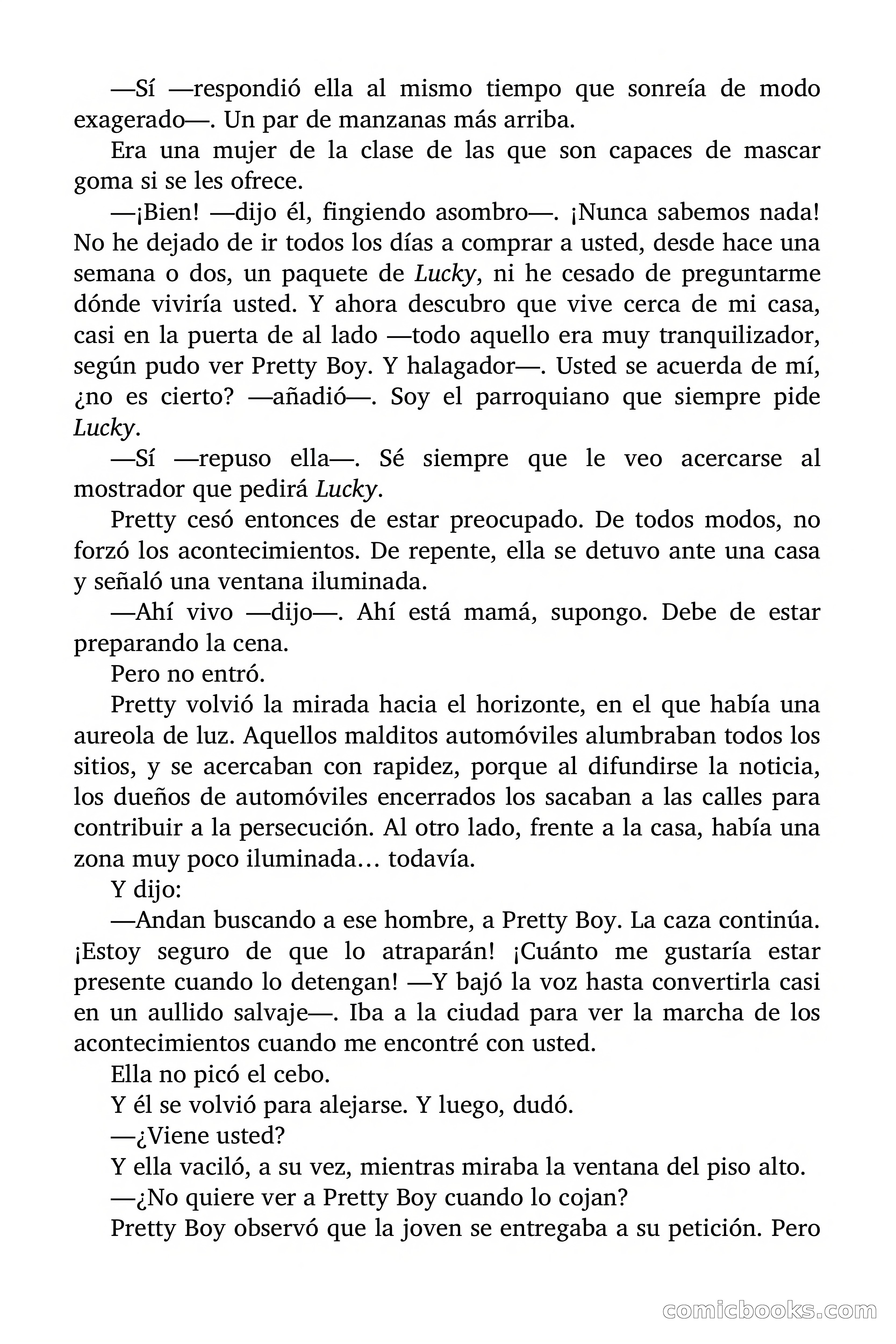 D Detective Magazine: Llamad al F.B.I. — page 123 of 135