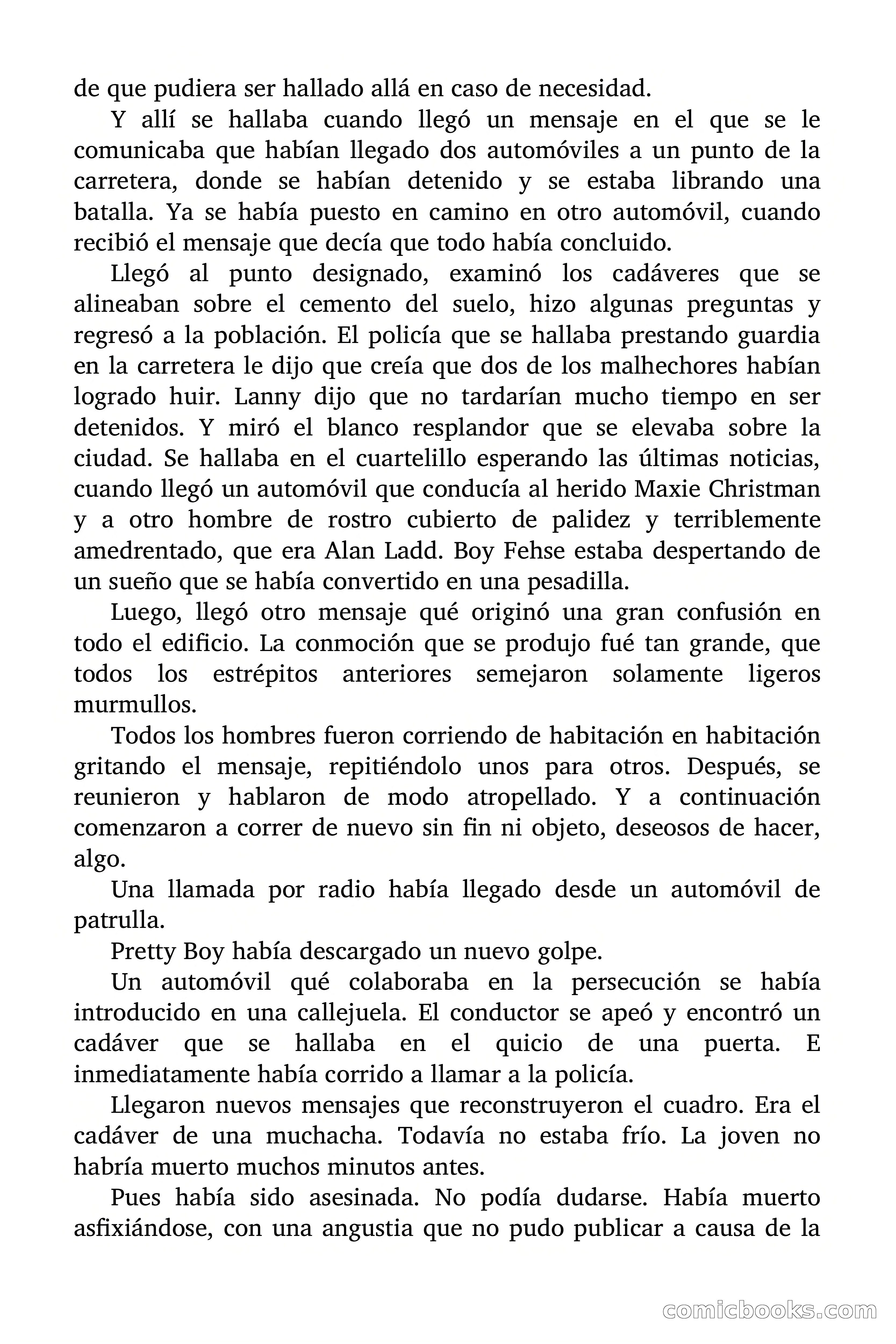 D Detective Magazine: Llamad al F.B.I. — page 126 of 135