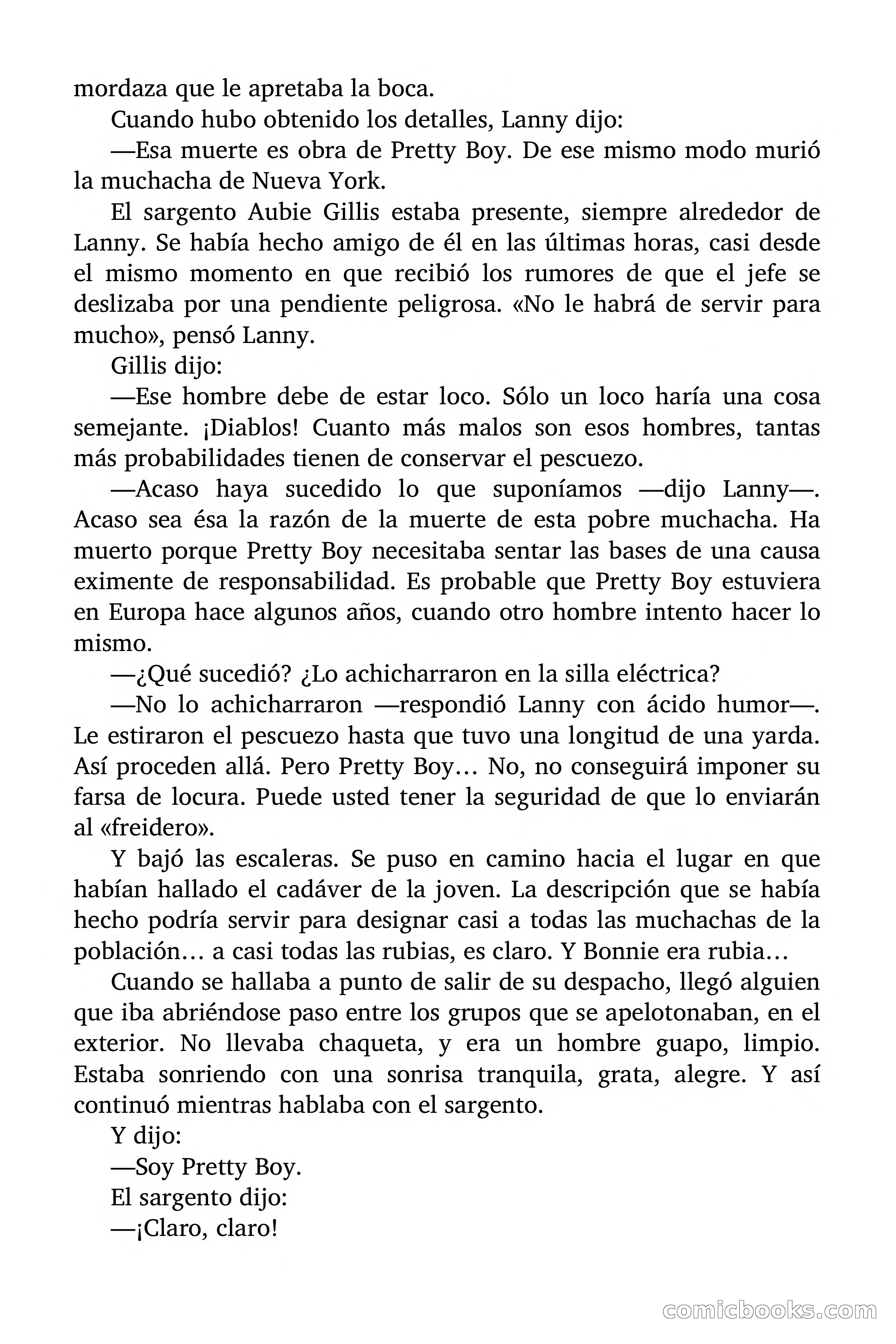D Detective Magazine: Llamad al F.B.I. — page 127 of 135