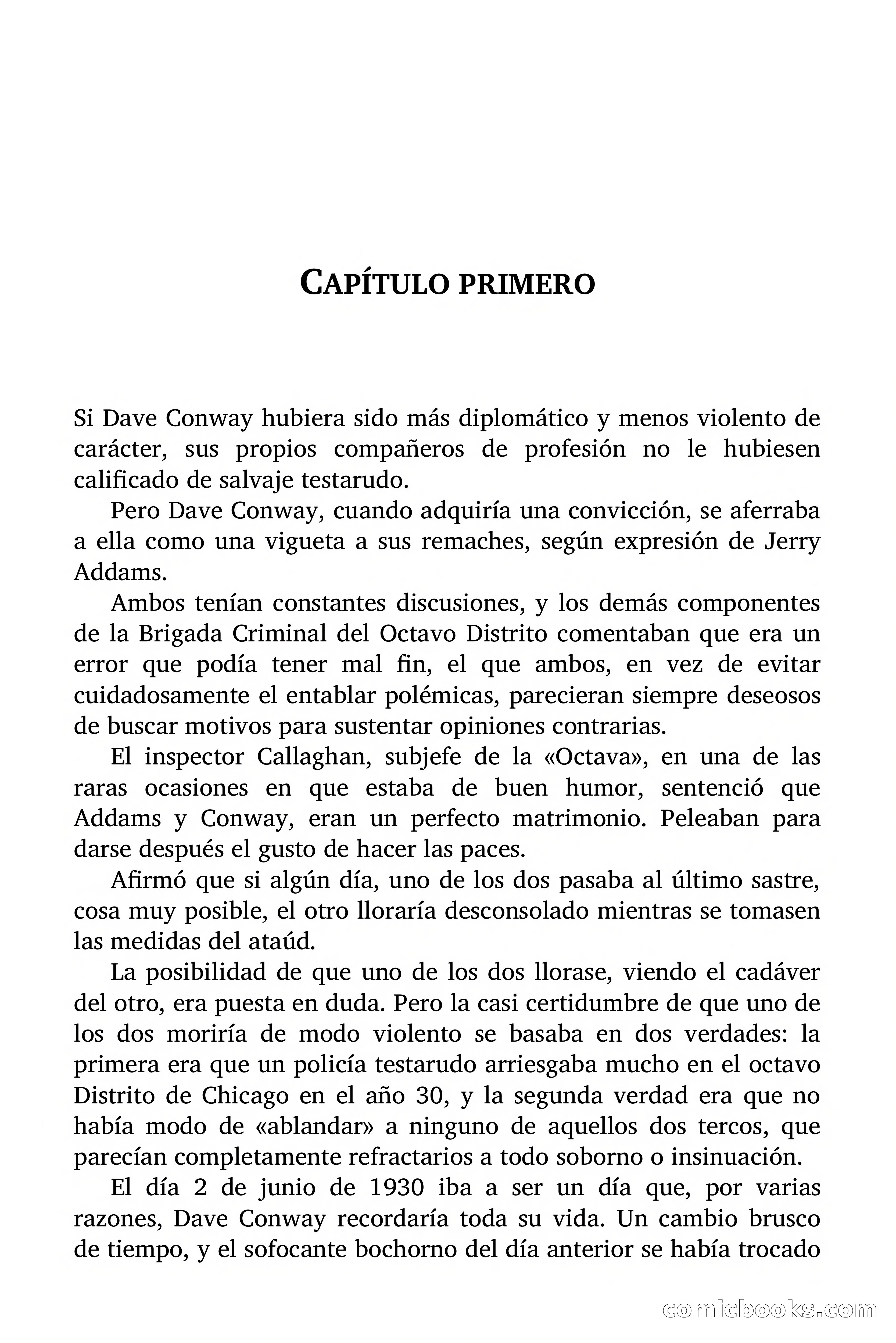 Detective Magazine: Los Gángsters Investigan — page 6 of 101