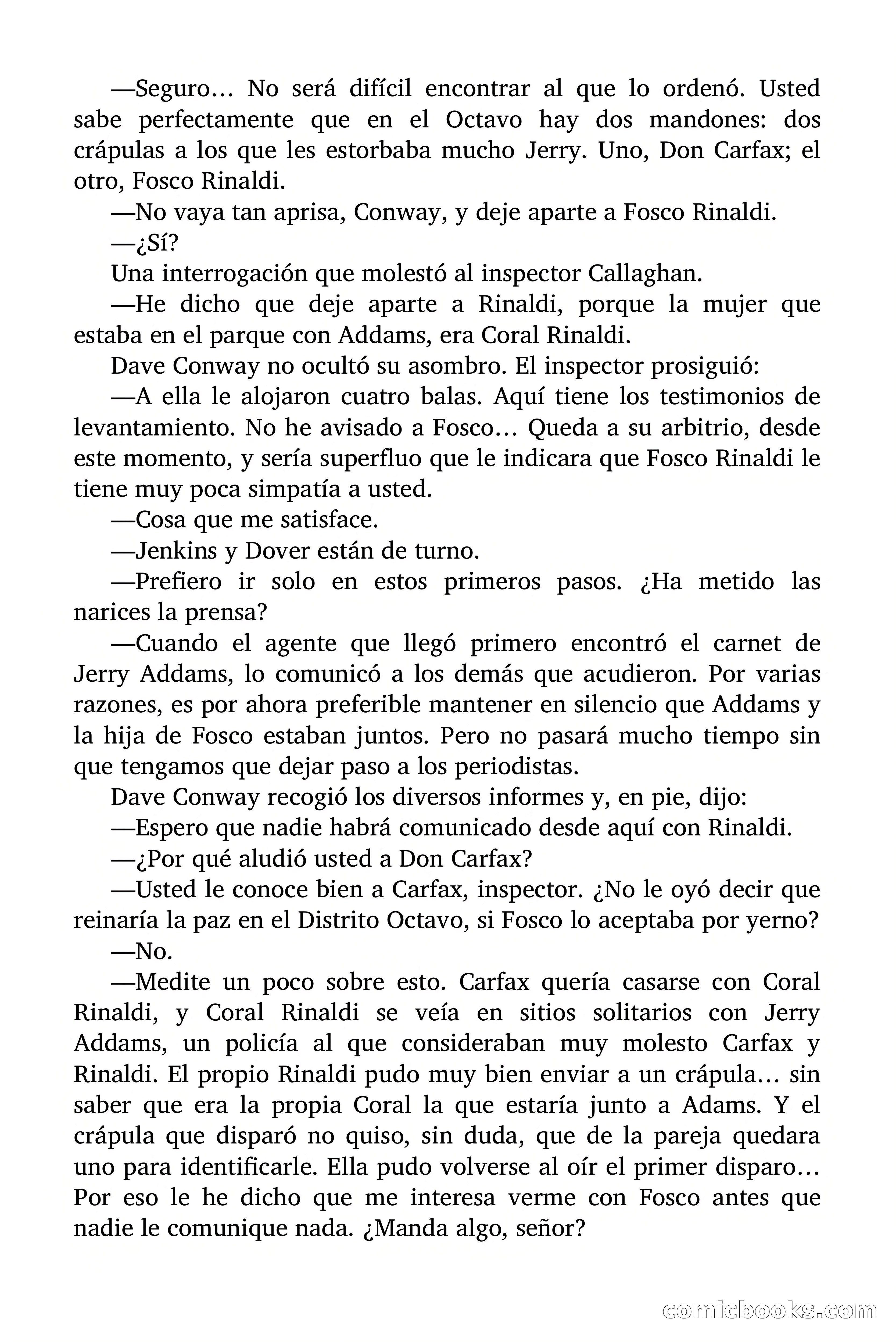 Detective Magazine: Los Gángsters Investigan — page 16 of 101