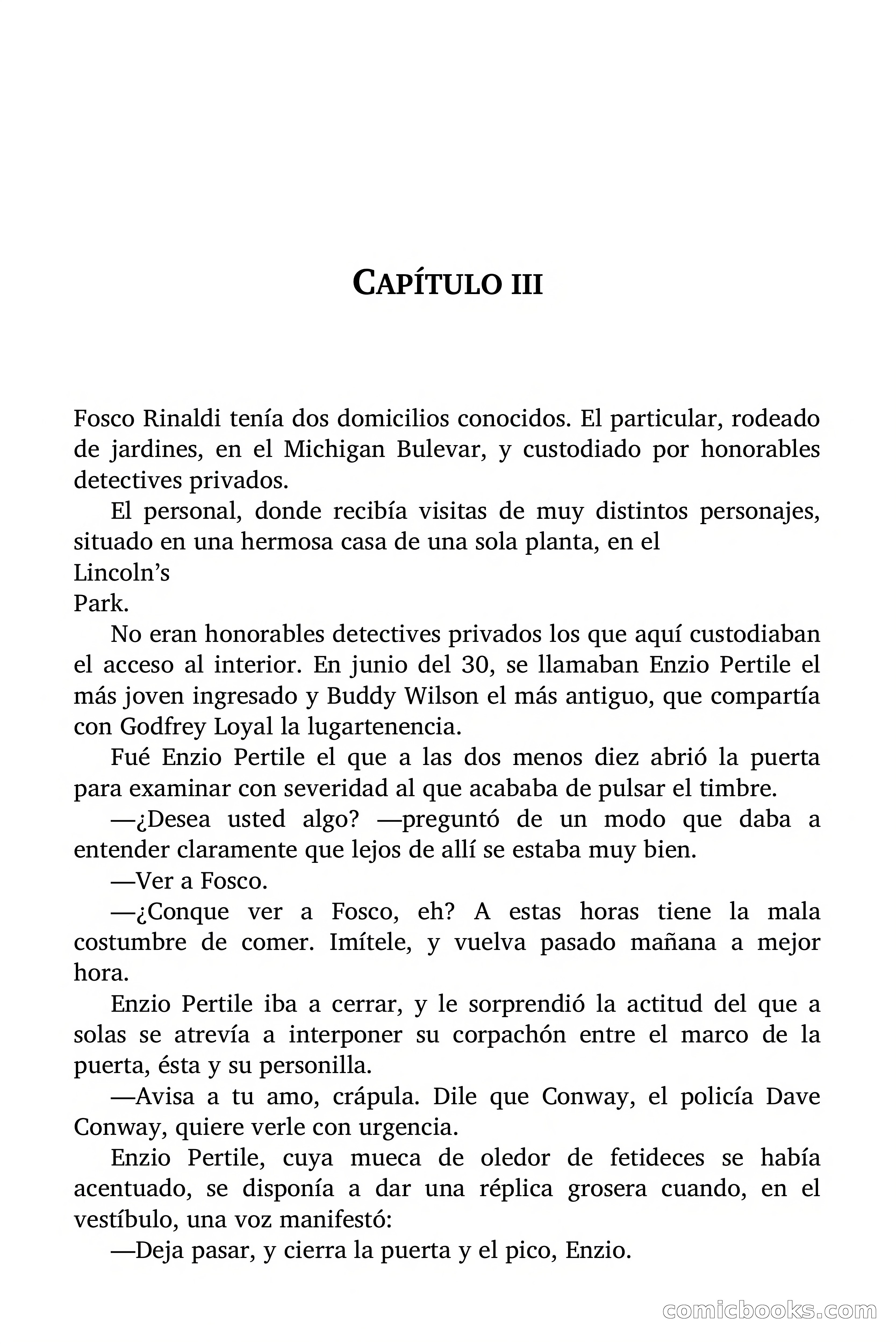 Detective Magazine: Los Gángsters Investigan — page 21 of 101