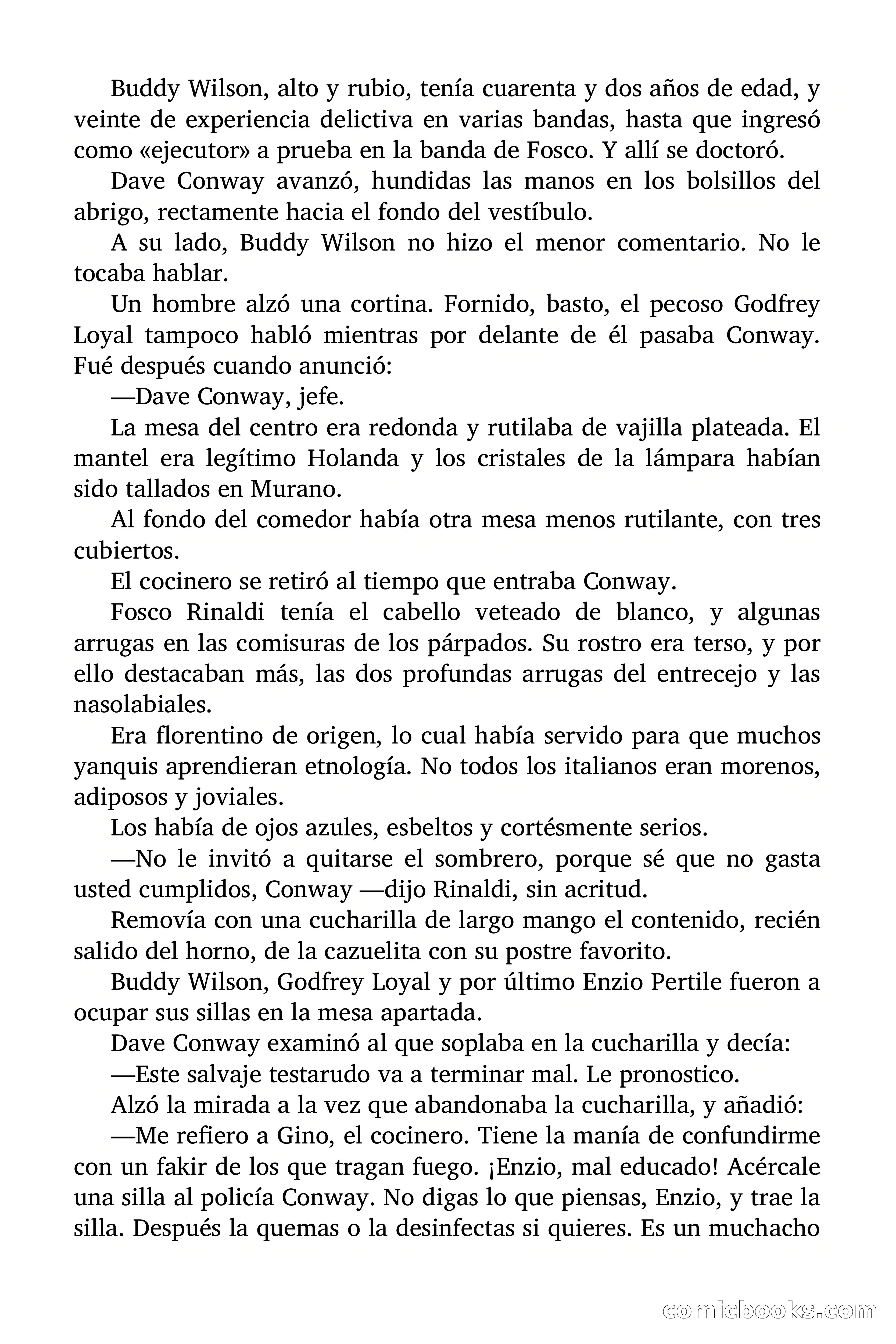 Detective Magazine: Los Gángsters Investigan — page 22 of 101