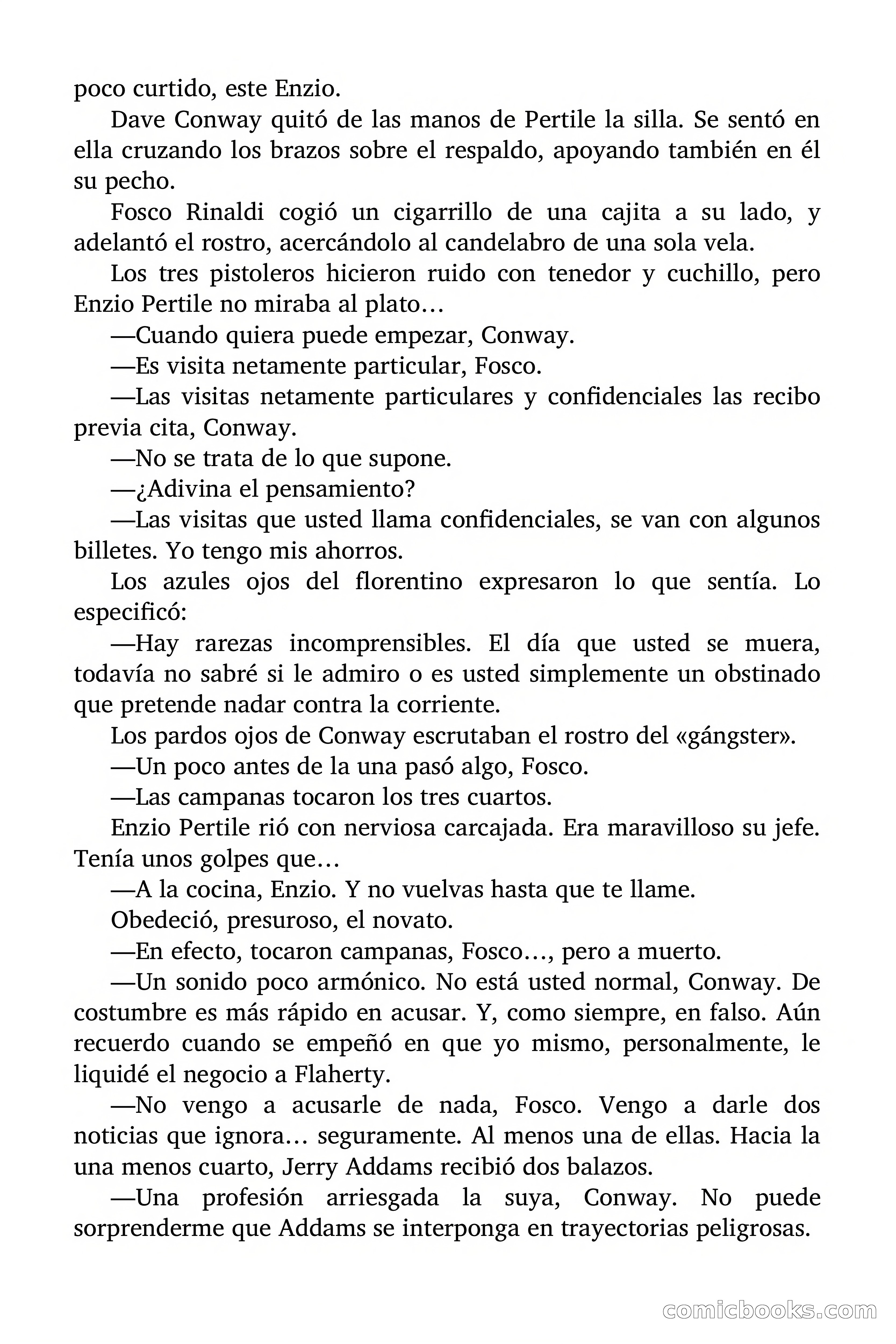 Detective Magazine: Los Gángsters Investigan — page 23 of 101