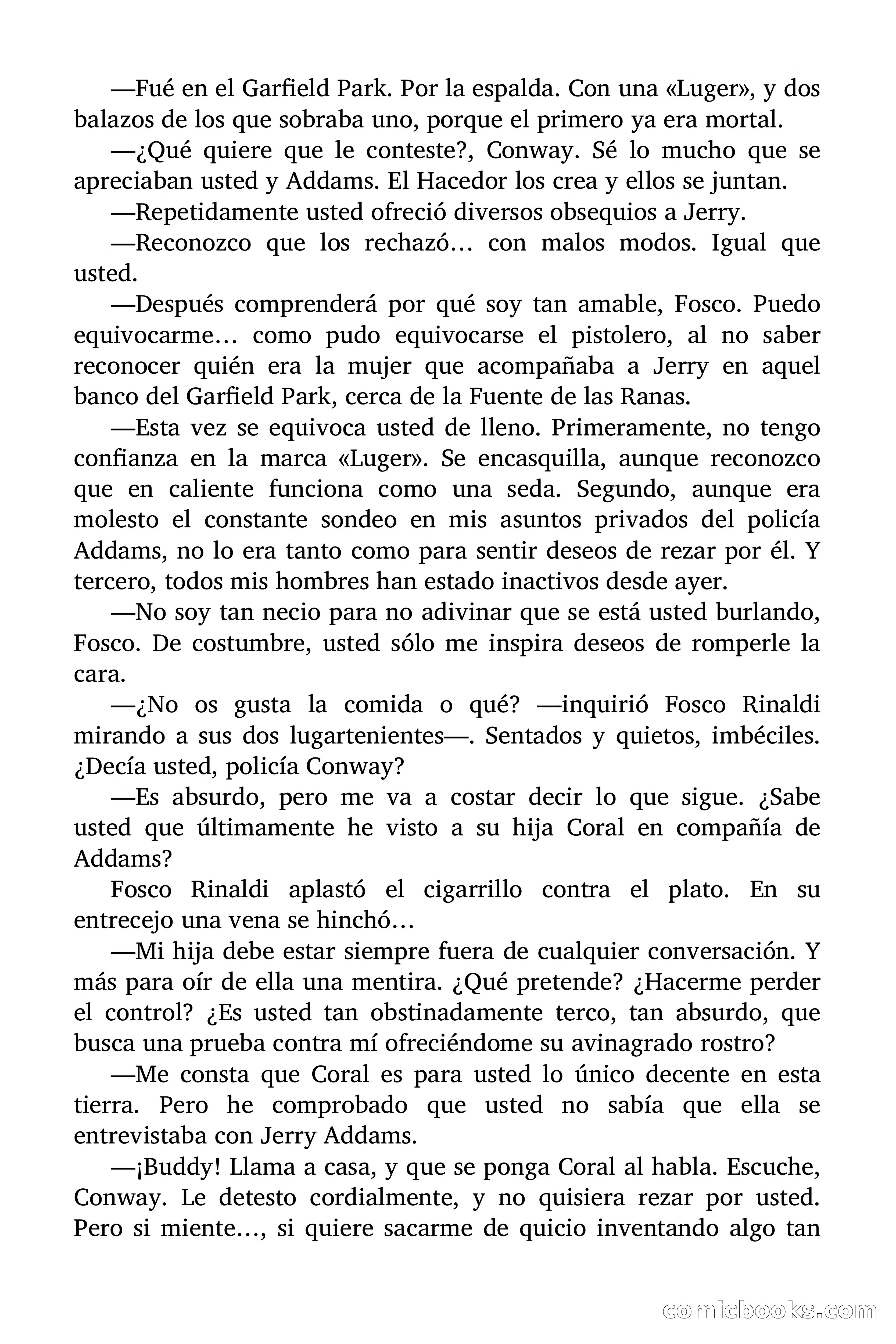 Detective Magazine: Los Gángsters Investigan — page 24 of 101