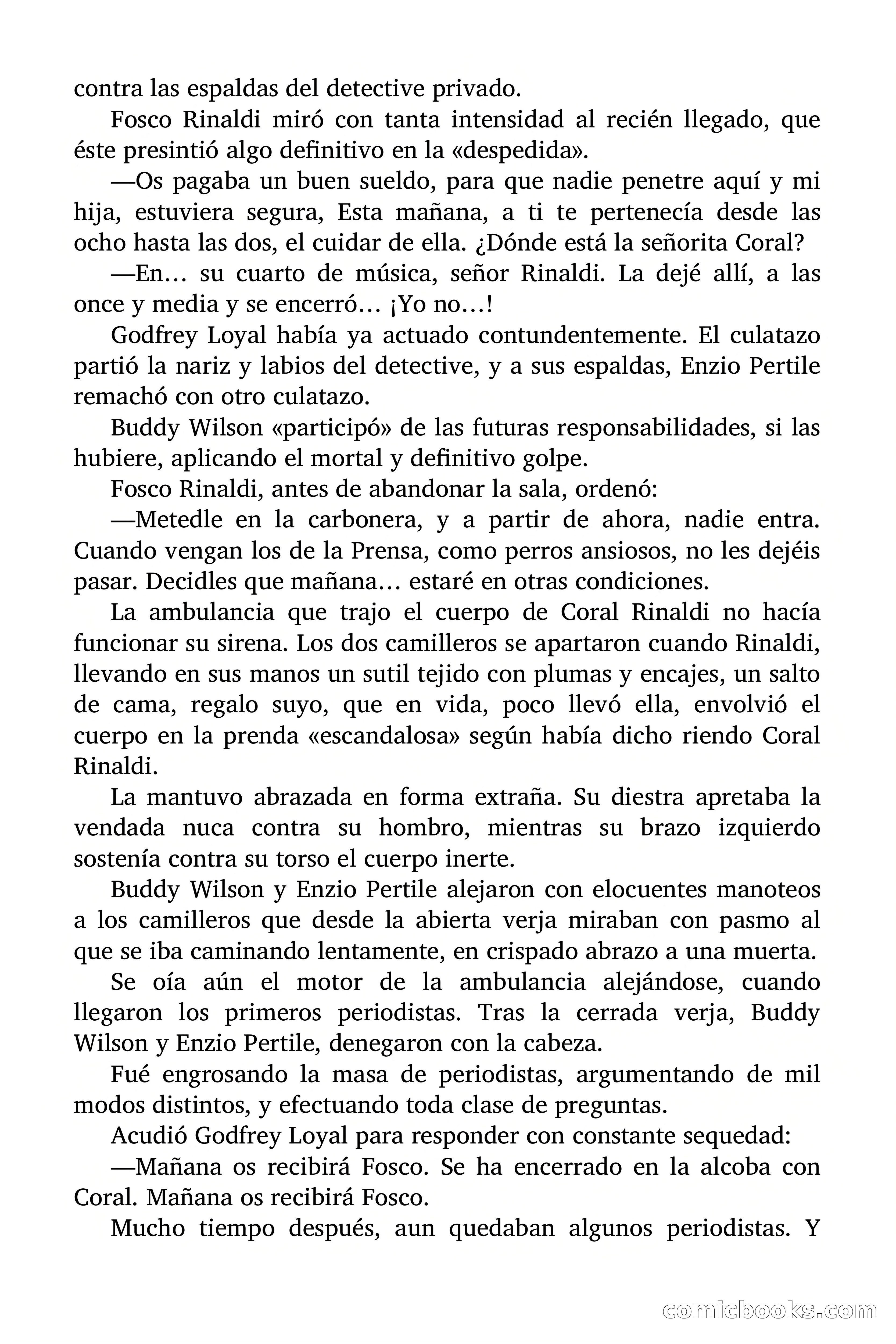 Detective Magazine: Los Gángsters Investigan — page 34 of 101