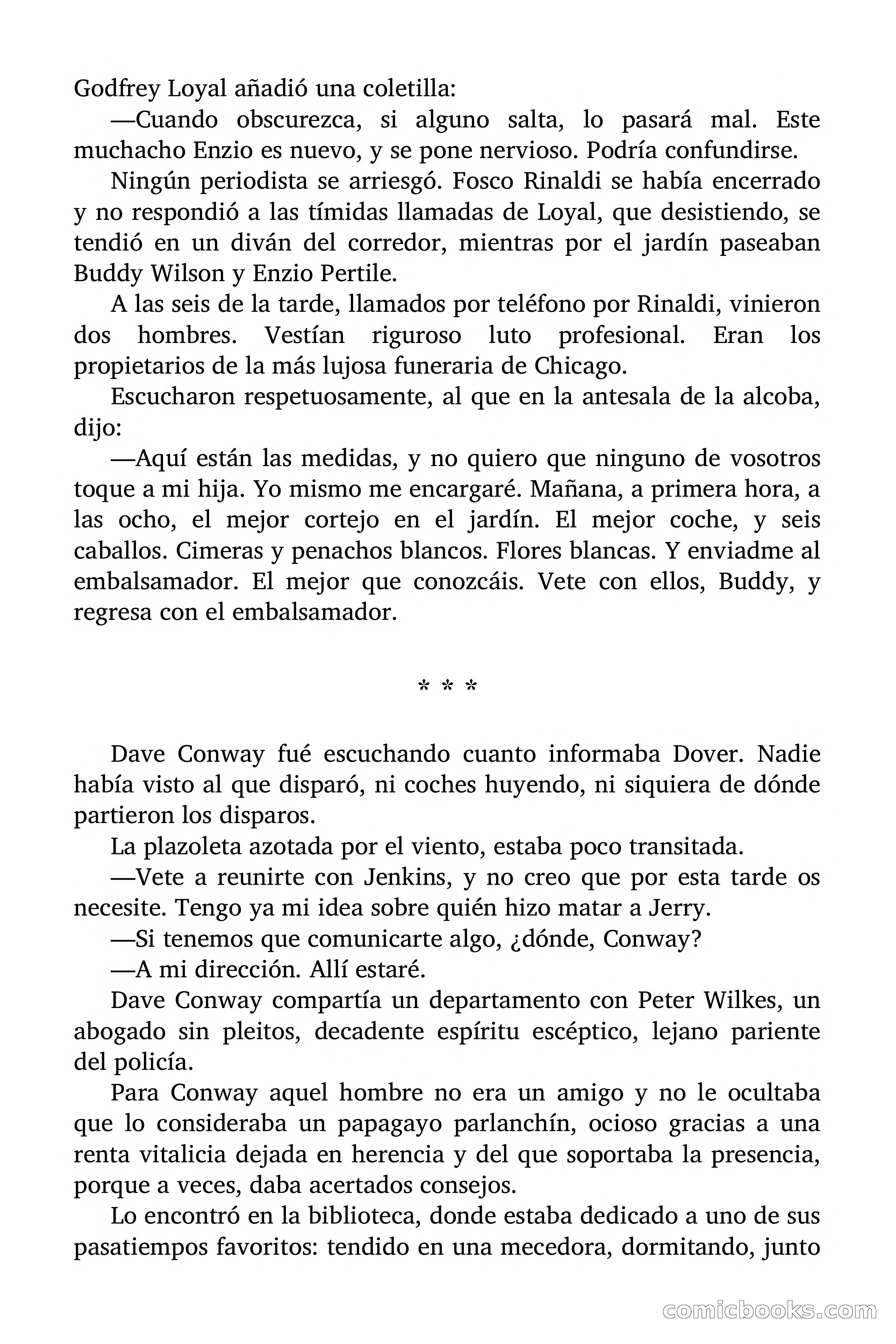 Detective Magazine: Los Gángsters Investigan — page 35 of 101