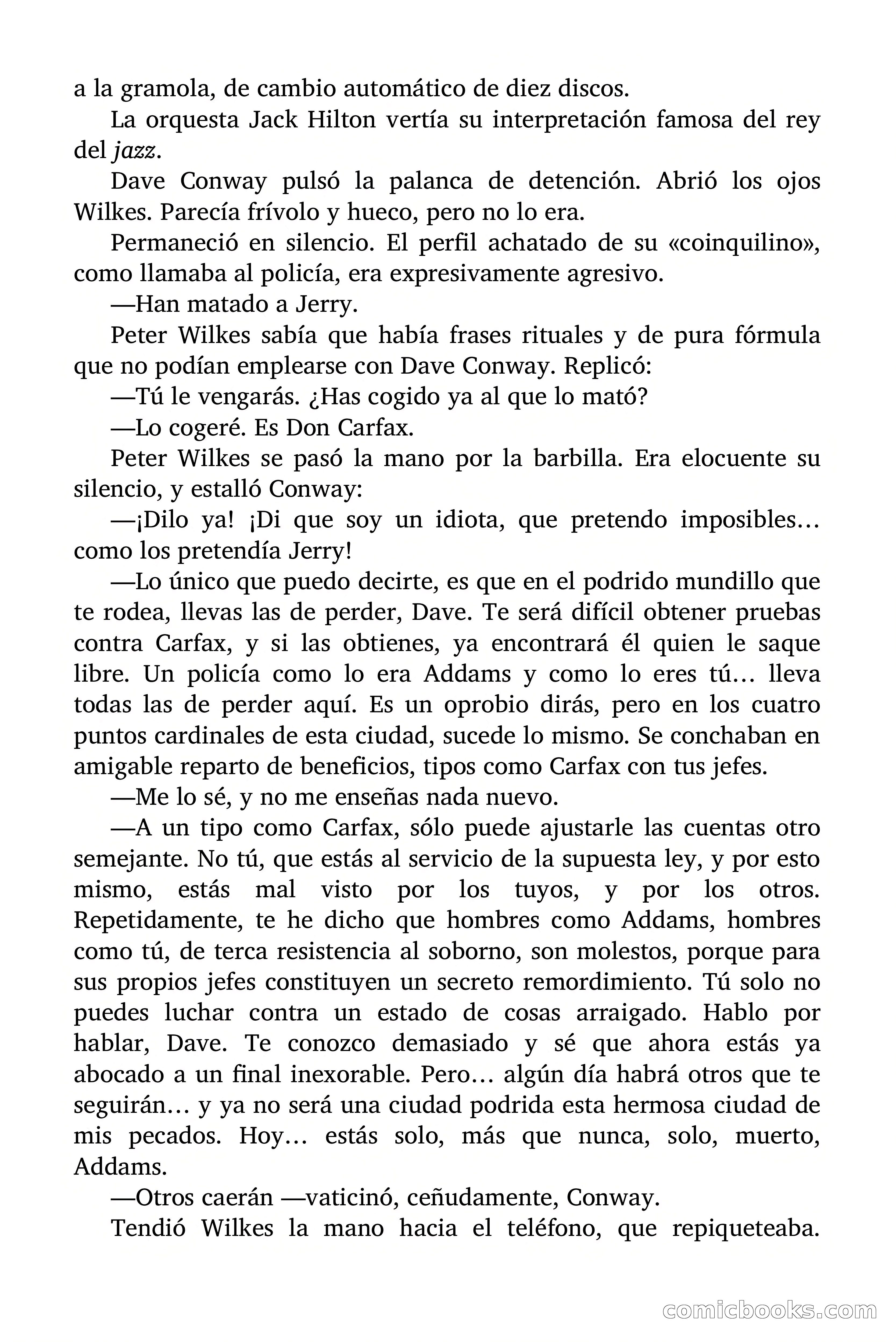 Detective Magazine: Los Gángsters Investigan — page 36 of 101