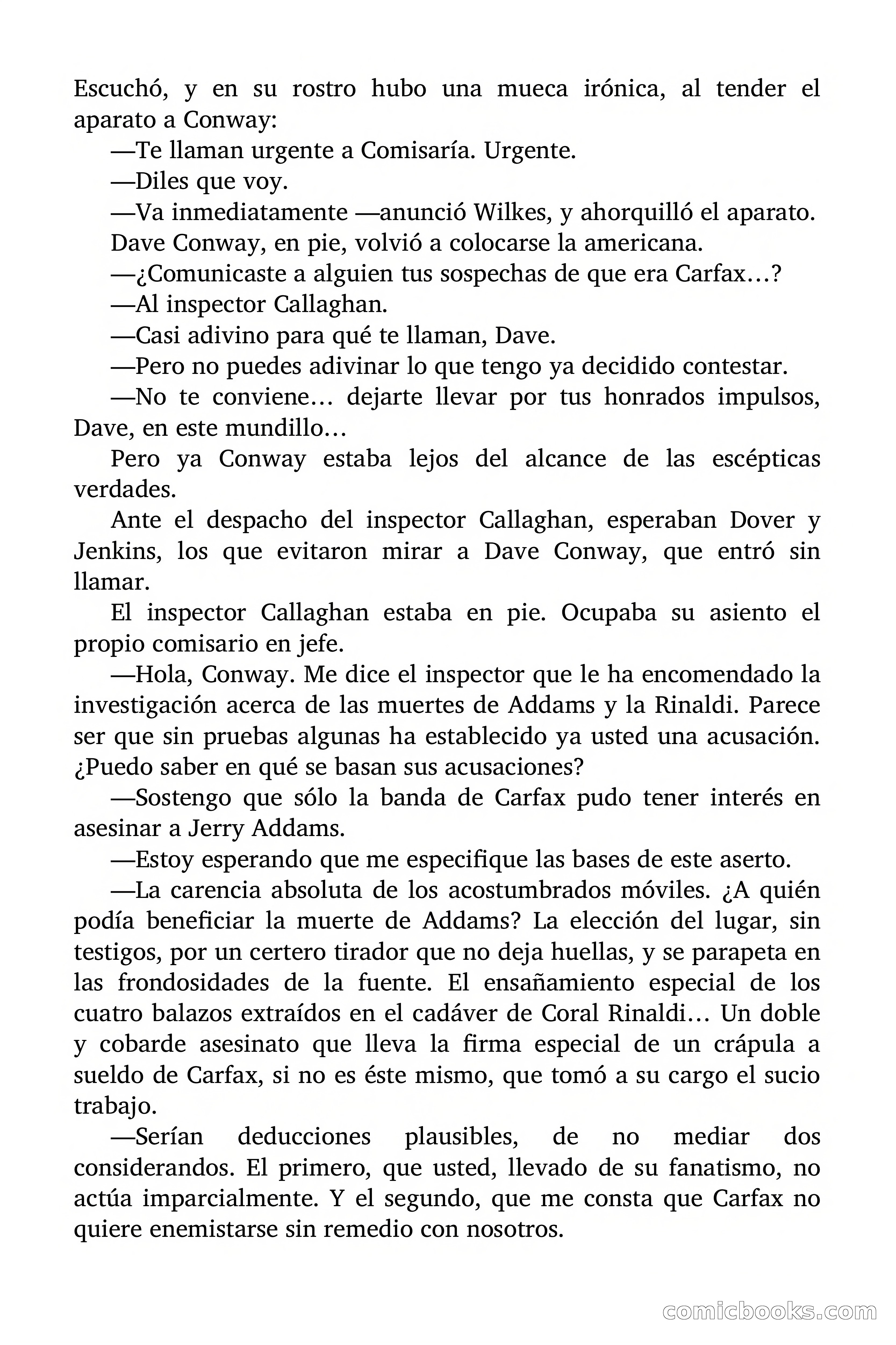 Detective Magazine: Los Gángsters Investigan — page 37 of 101
